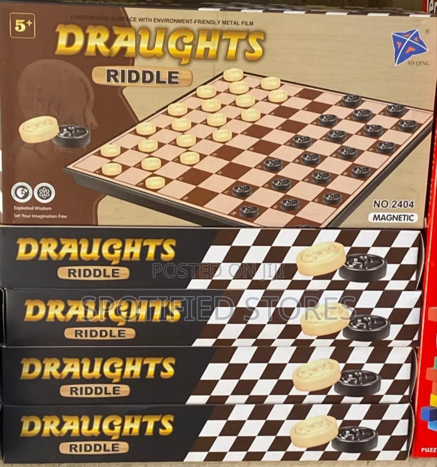 Draught Riddle Game