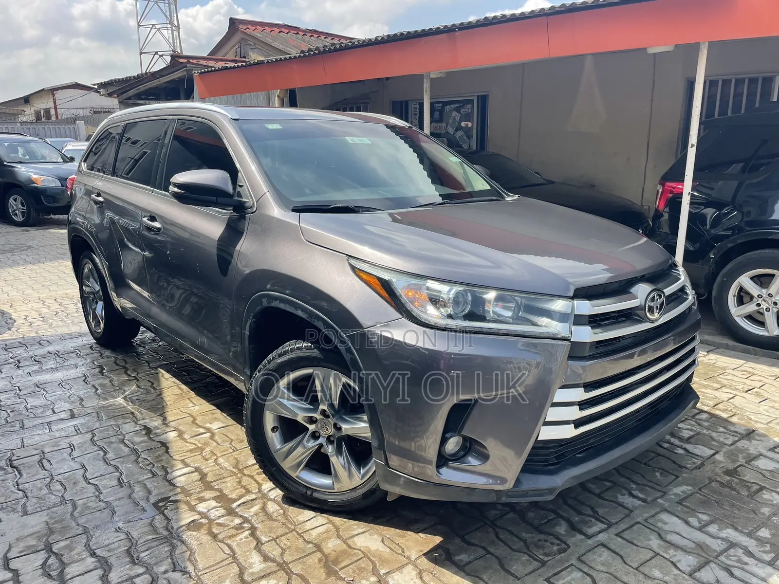 Toyota Highlander Limited 4dr SUV AWD (3.5L 6cyl 6A) 2015 Gray