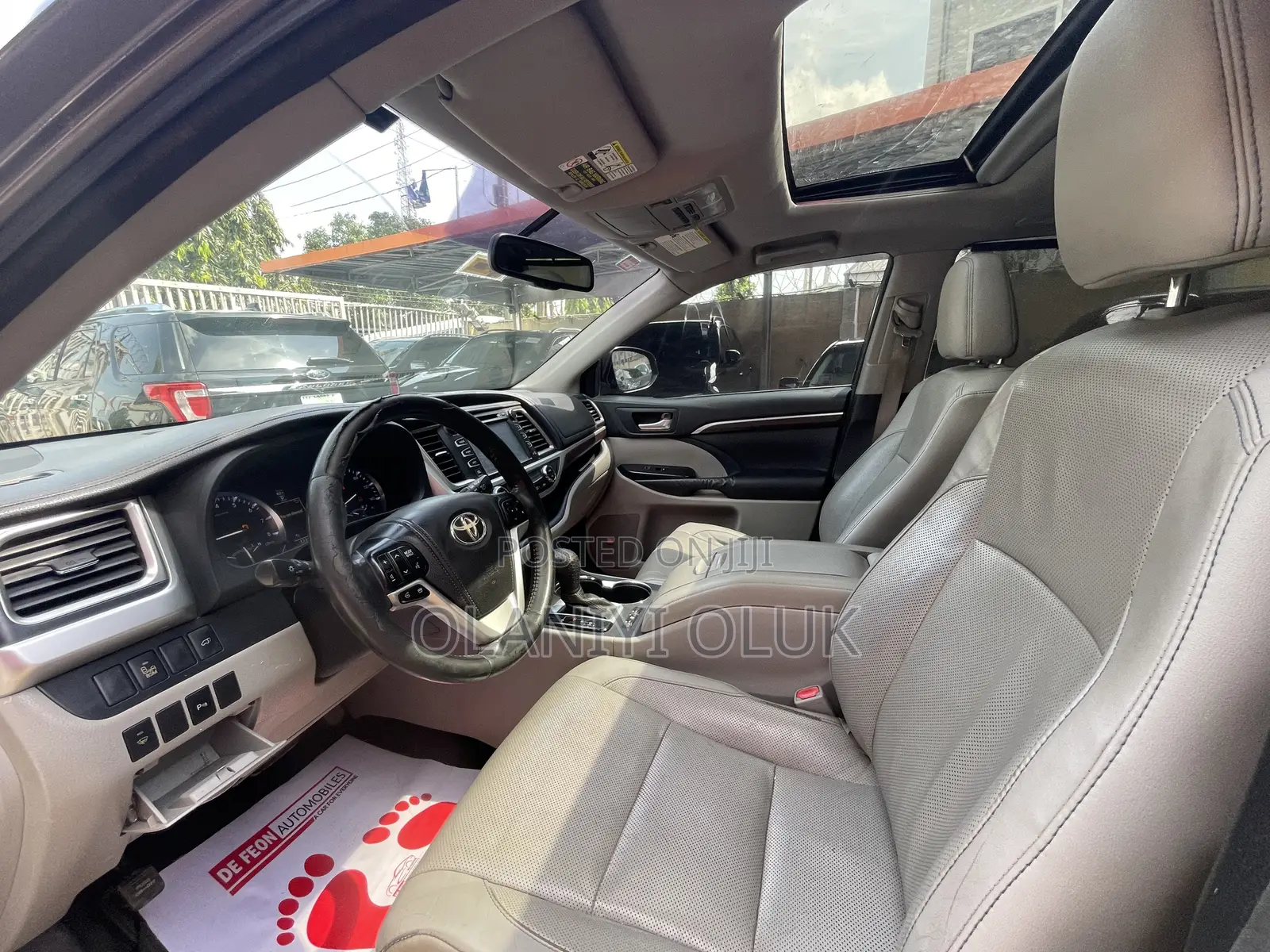 Toyota Highlander Limited 4dr SUV AWD (3.5L 6cyl 6A) 2015 Gray