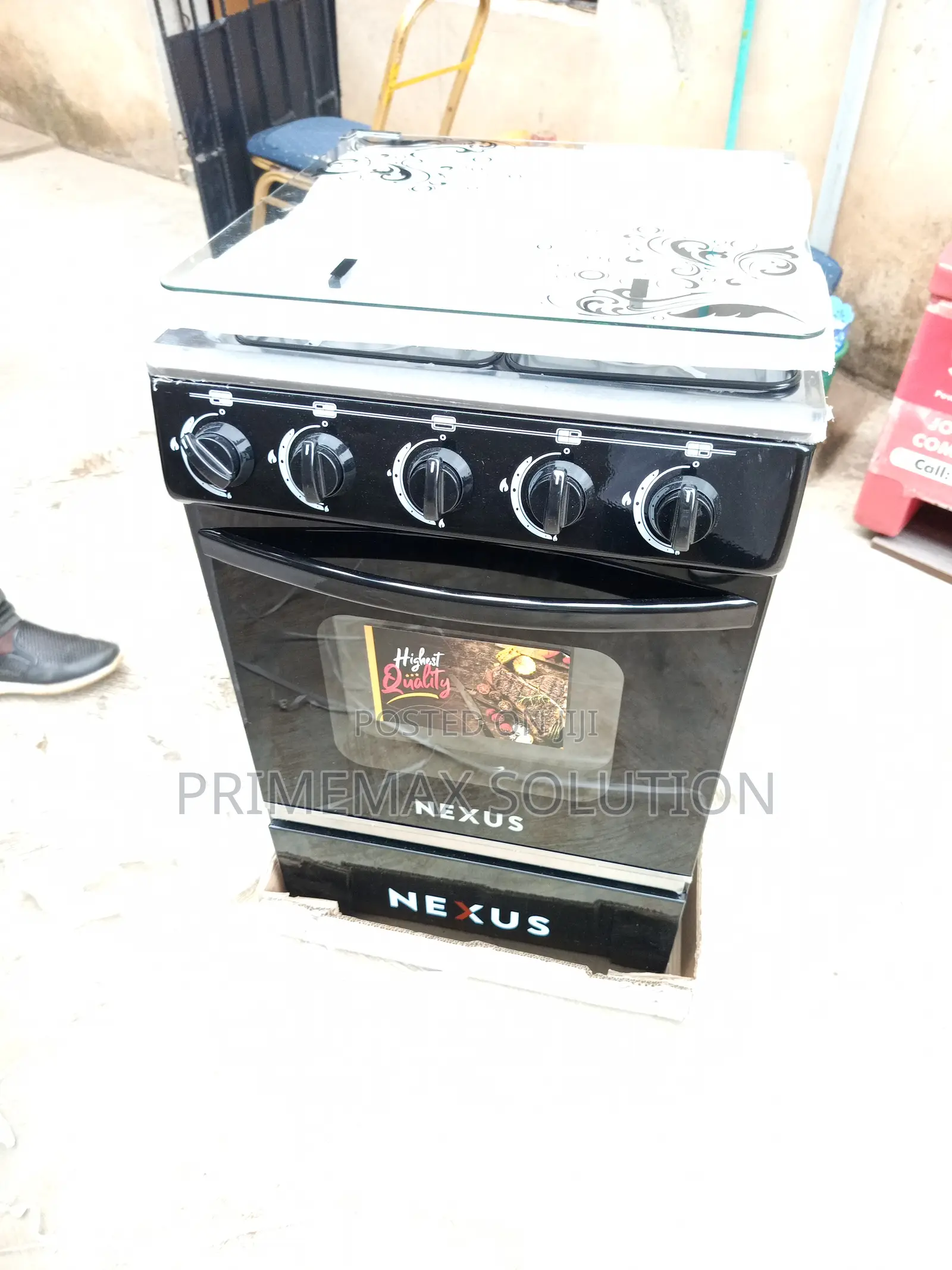 Nexus 4 – 4-Burner Gas Cooker With Style