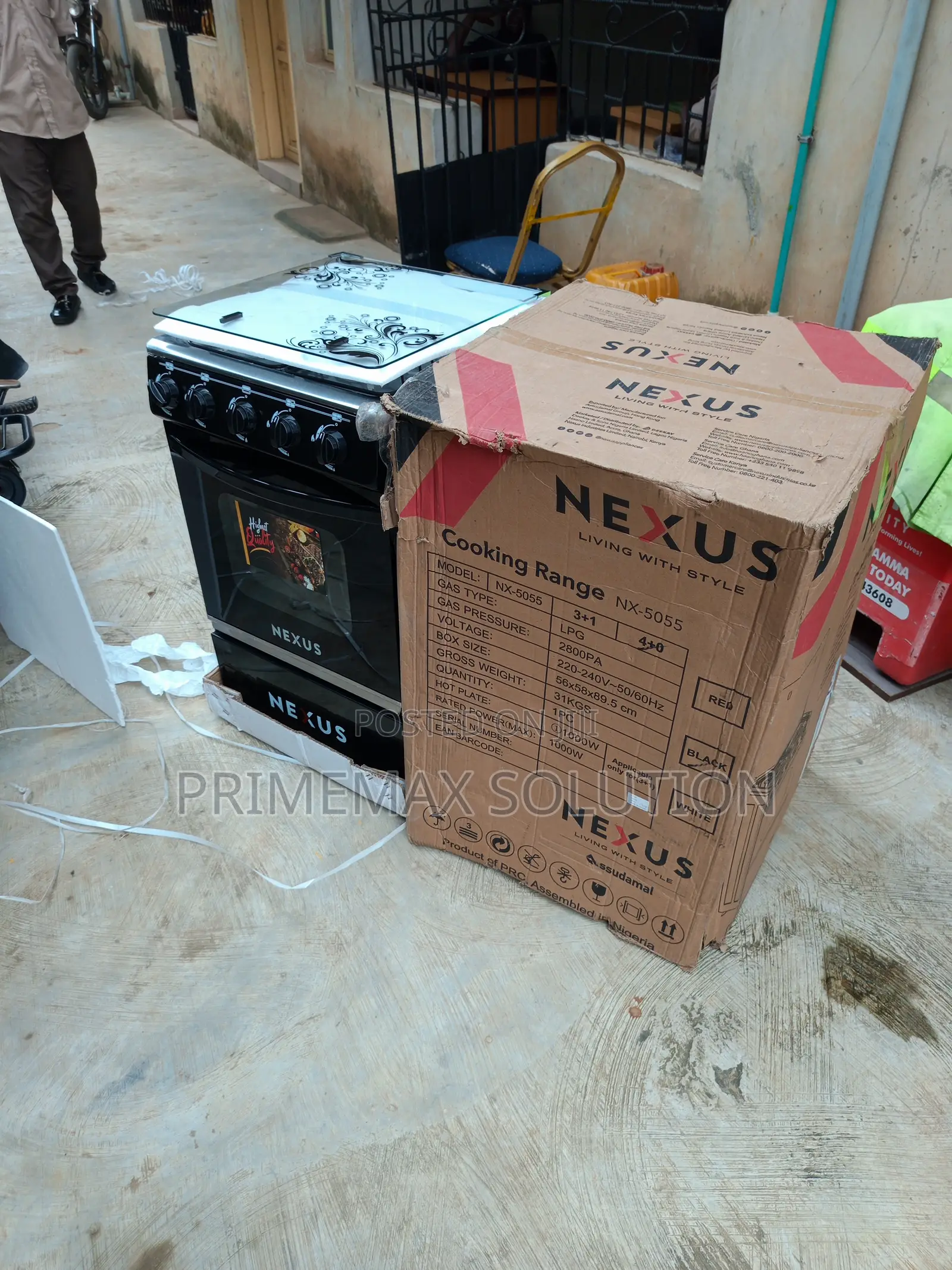 Nexus 4 Burner Gas Cooker – Built to Last