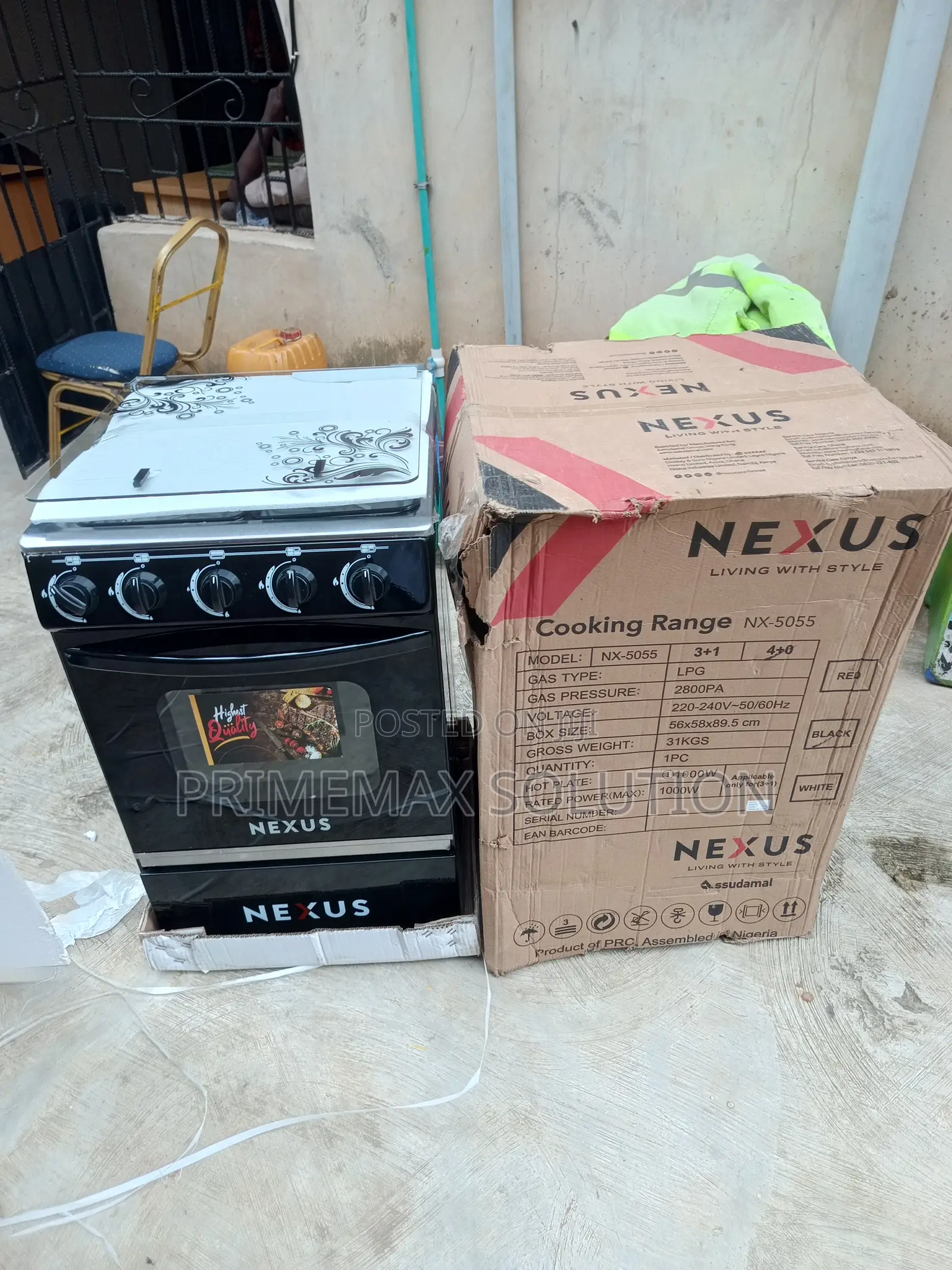 Nexus 4 Gas Stove: Perfect for Small Spaces