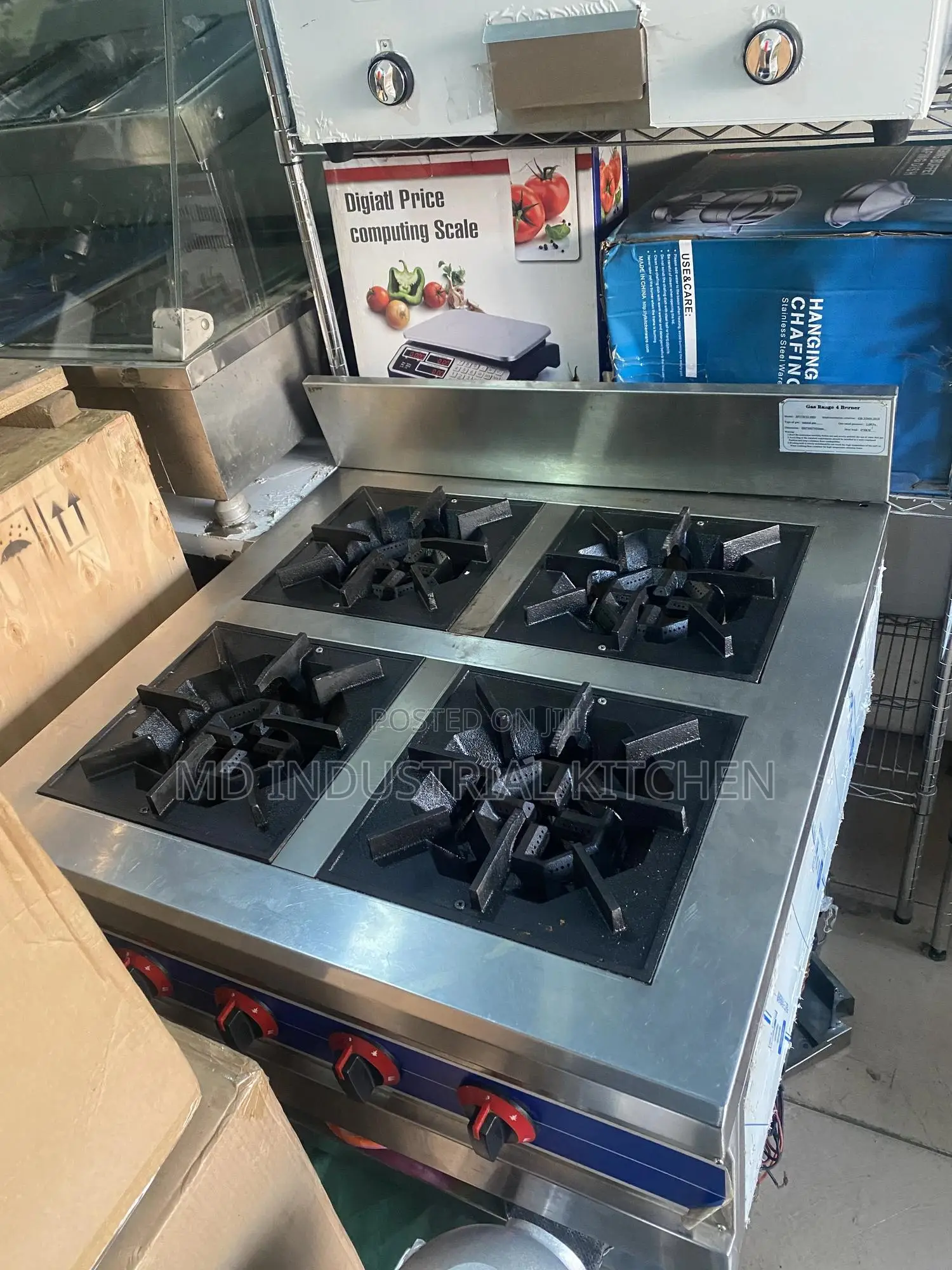 4 Burna Gas Cooker Without Oven