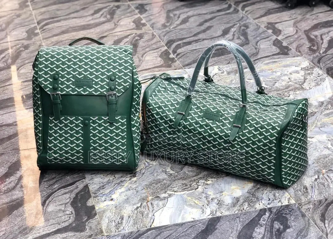 Goyard Top Quality Traveling Set . Backpack and Duffel Bag Together
