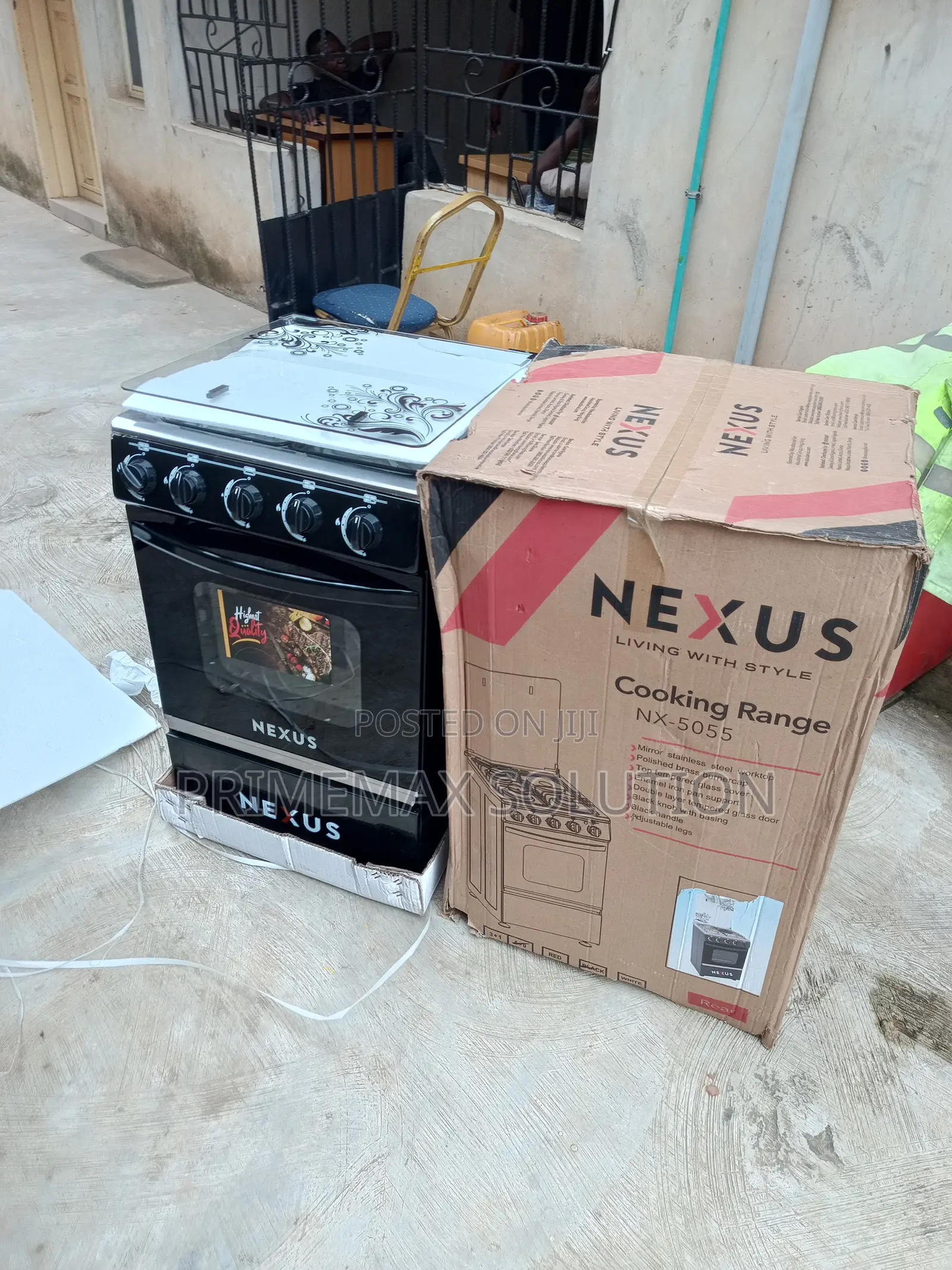 Affordable Nexus 4-Burner Gas Cooker