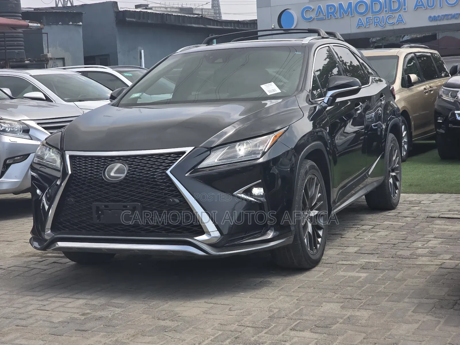 Lexus RX 350 F Sport AWD 2017 Black