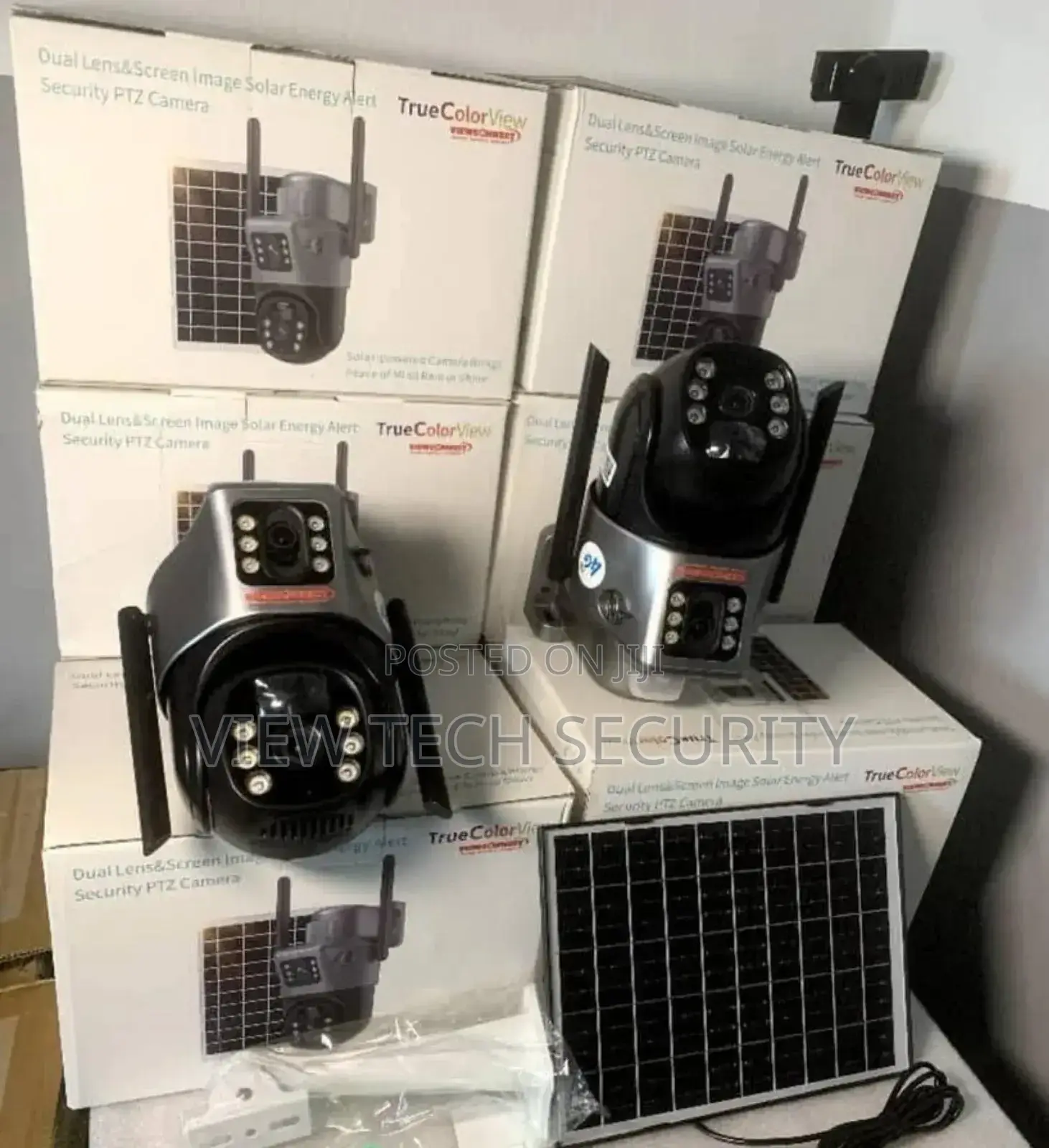 CCTV Dual Lens Smart Solar Camera