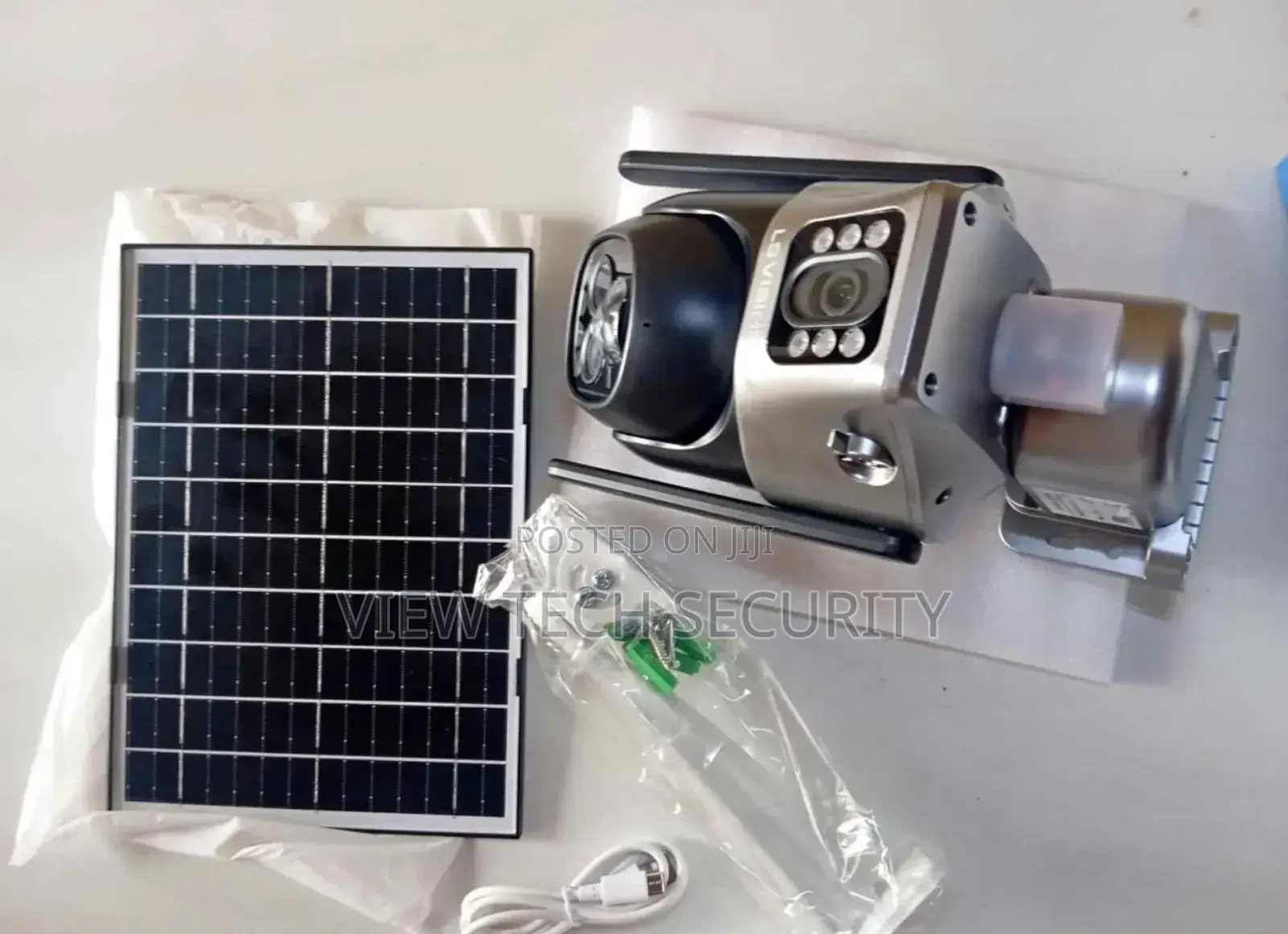 CCTV Dual Lens Smart Solar Camera