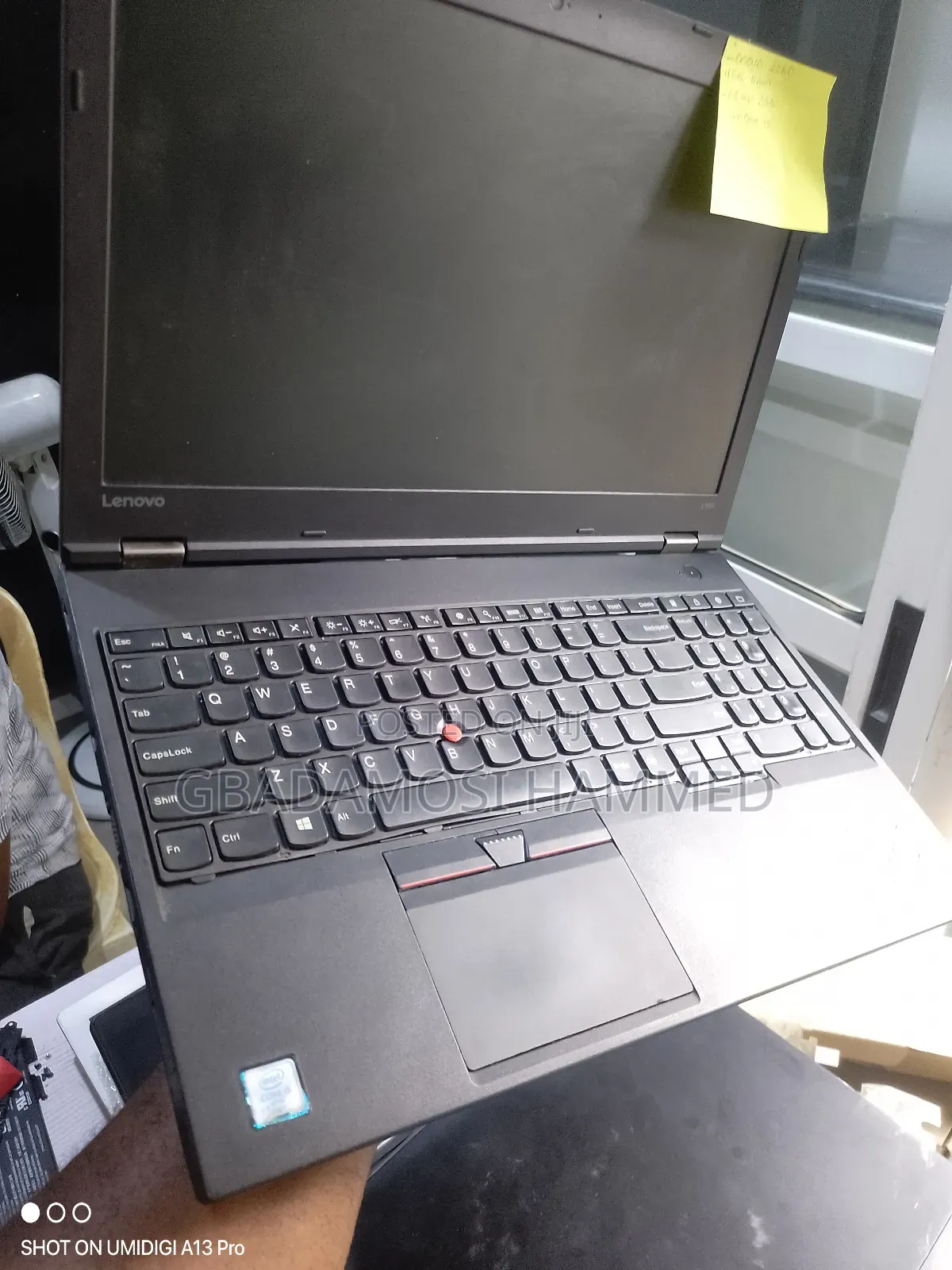 Laptop Lenovo ThinkPad L570 8GB Intel Core I5 SSD 256GB