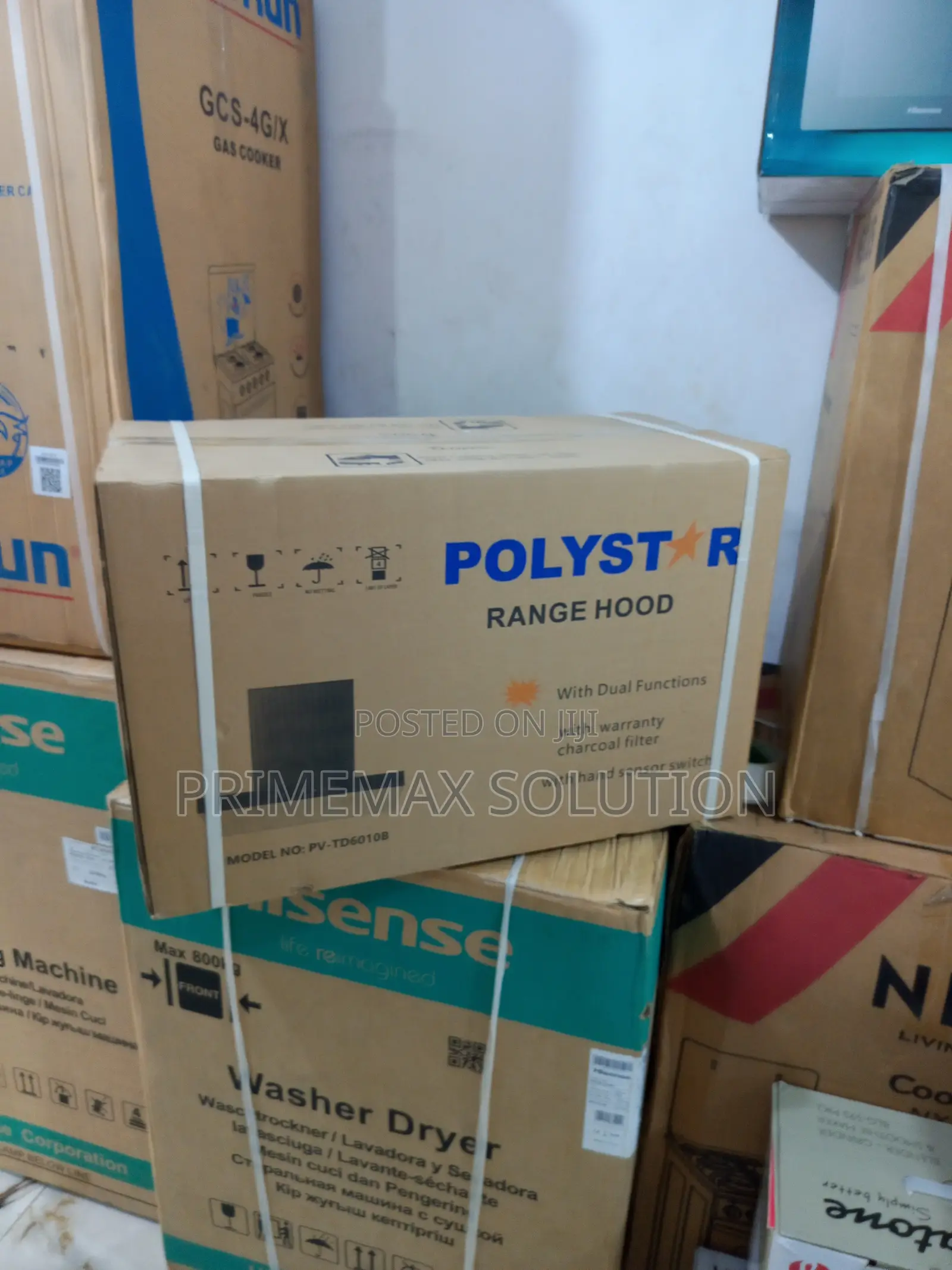 Efficient 60cm Polystar Cooker Hood Pv-Td6010b Digital Display