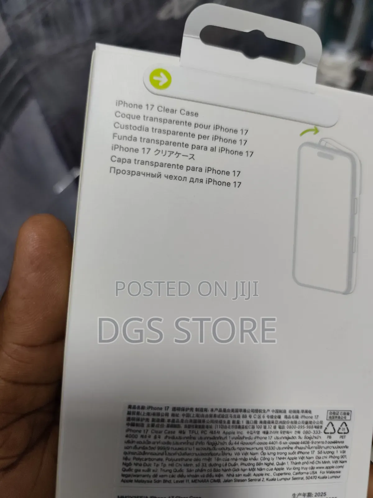 iPhone 17 Clear Case With Magsafe (2025) Transparent