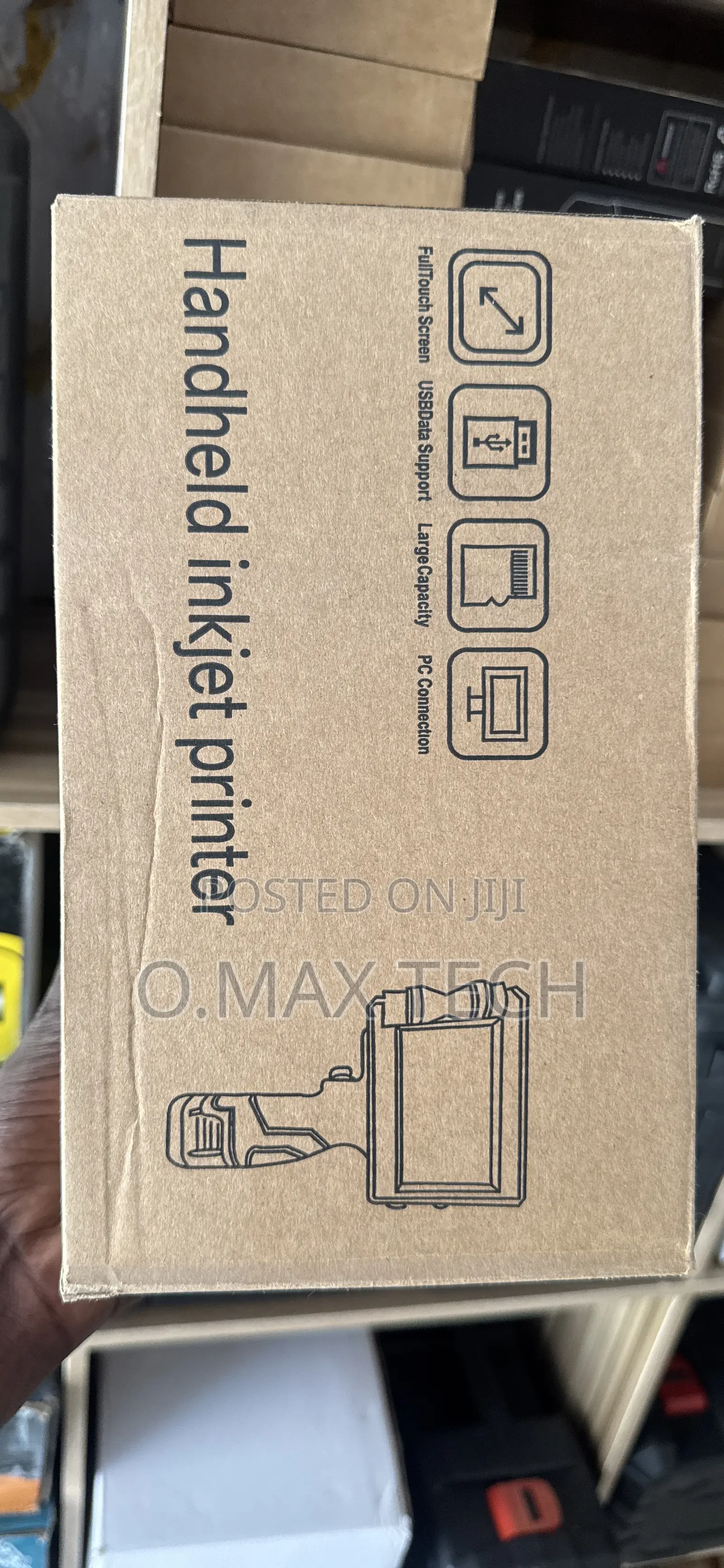 Portable Intelligent Handheld Inkjet Printer 1inches