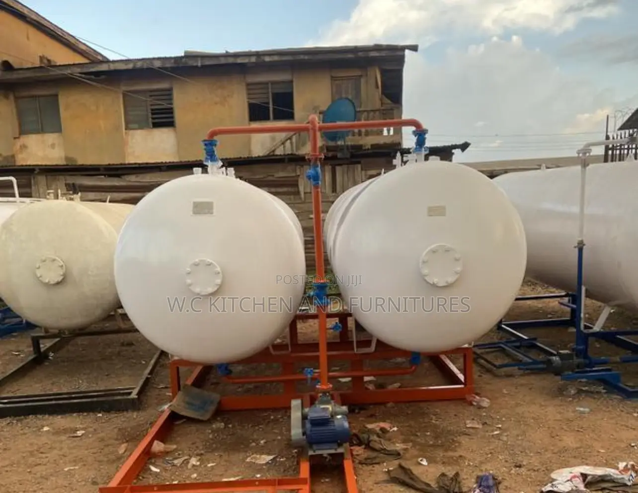 Gas Tank and Dispenser