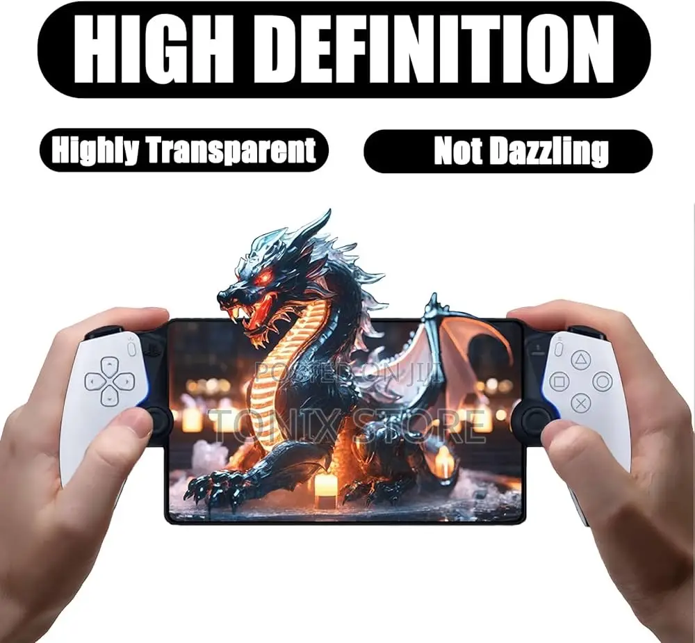 Tempered Screen Protector For Playstation Portal 2in1
