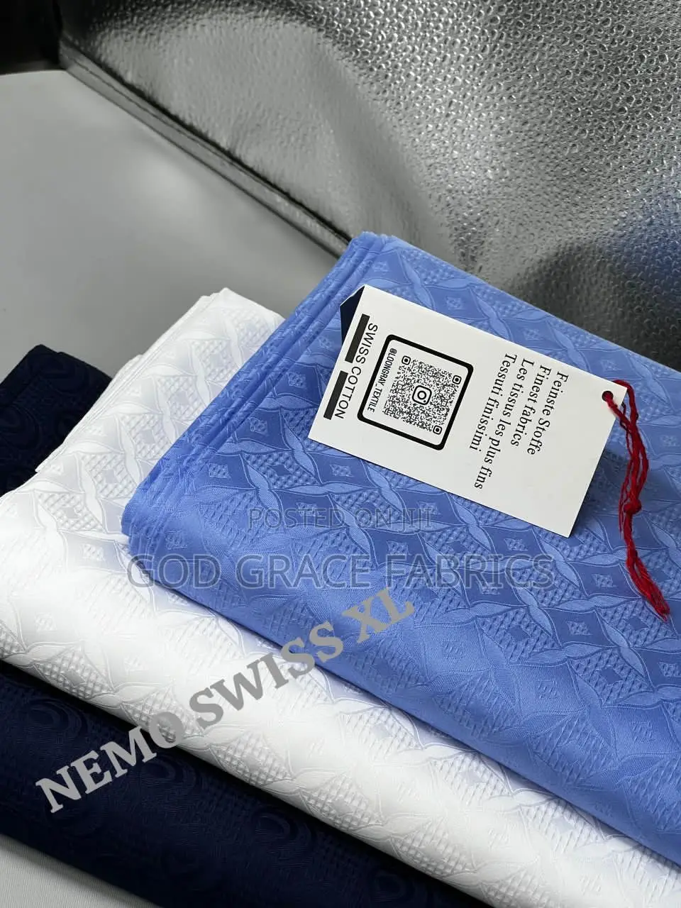 Original Nemo Swiss Cotton Voile Fabric