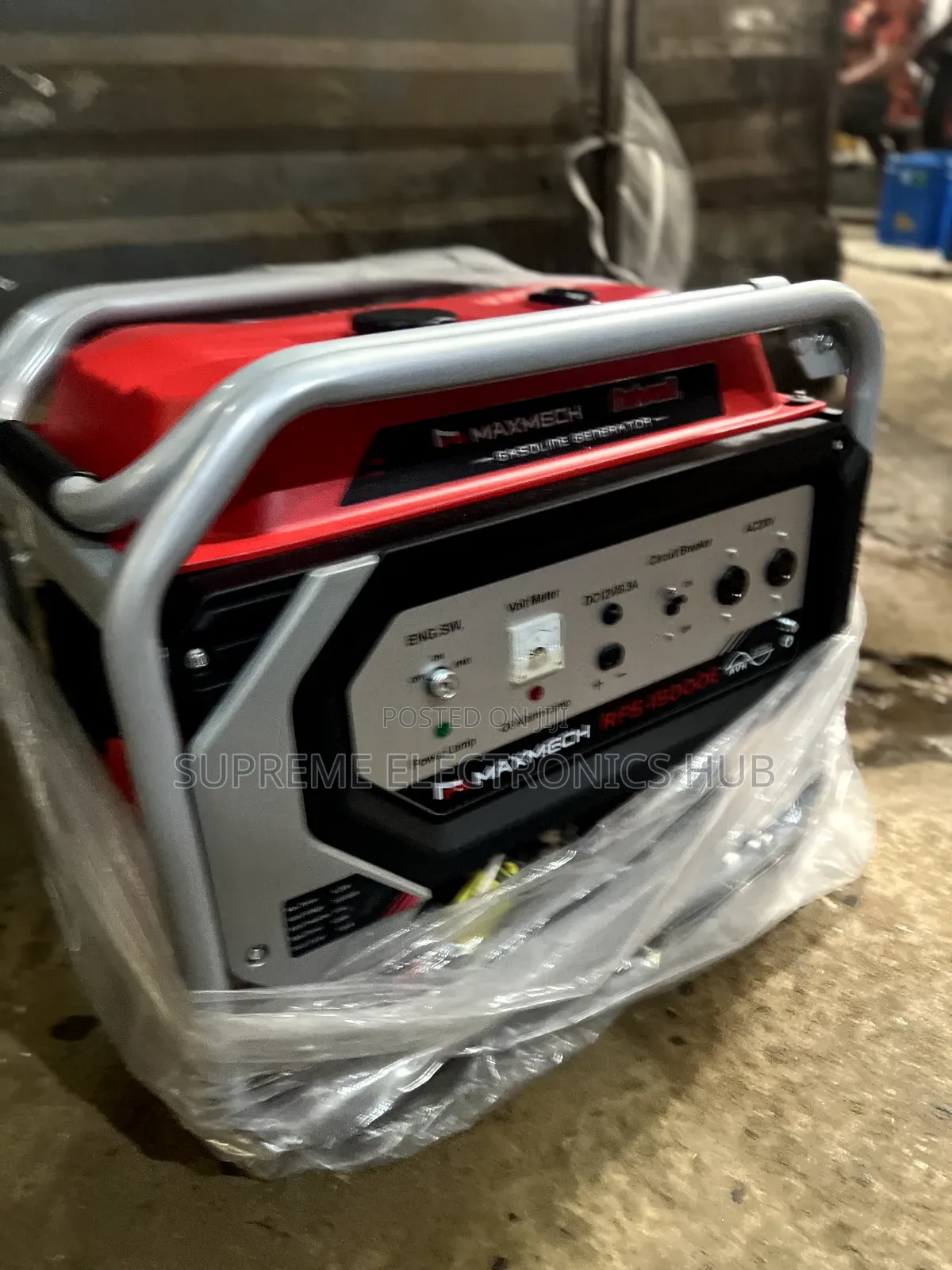 Rfs15000et 12/12.5kva Maxmech Heavy Duty Petrol Generator (Copper)