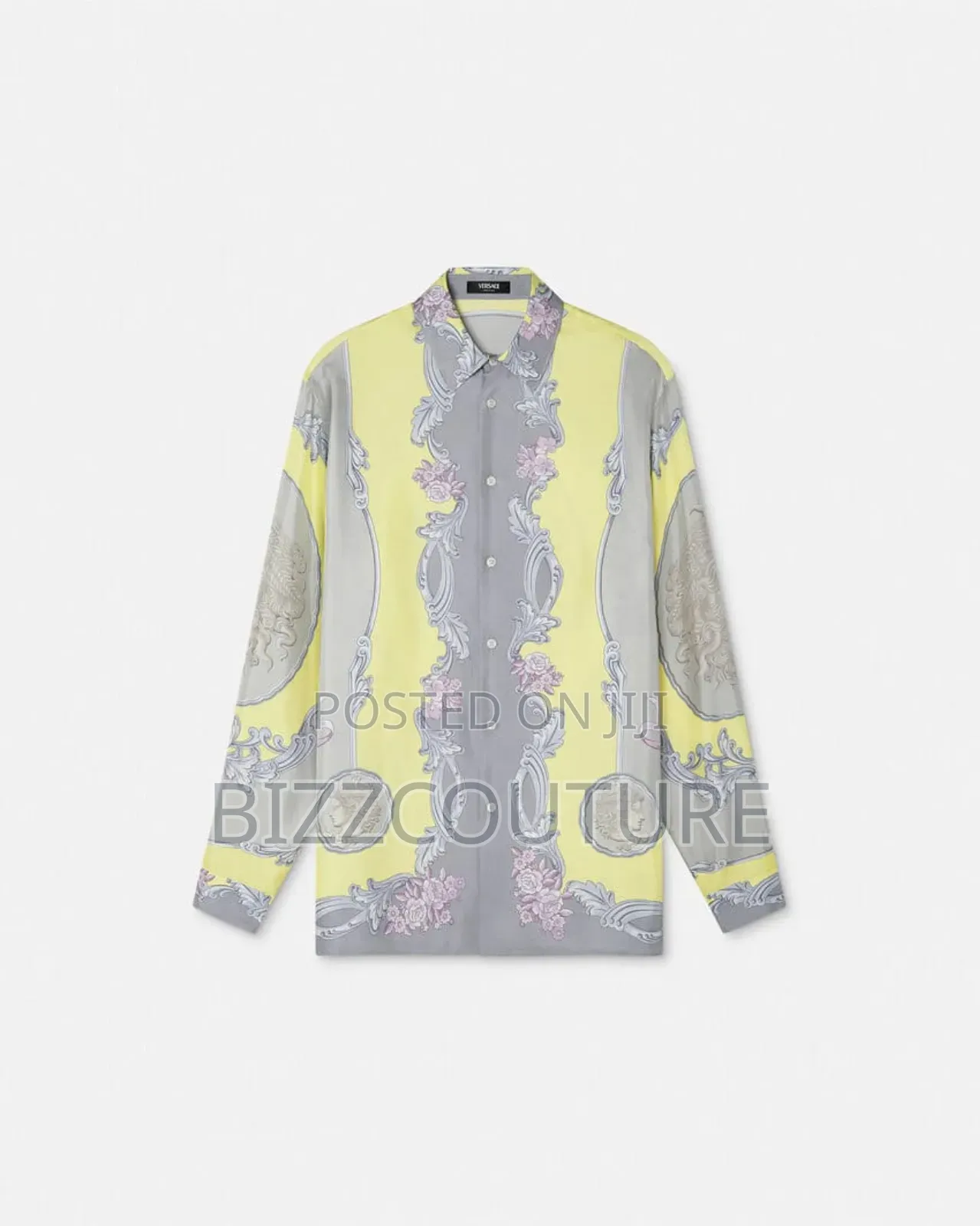 Original Versace Cameo Silks Shirts Available in Store