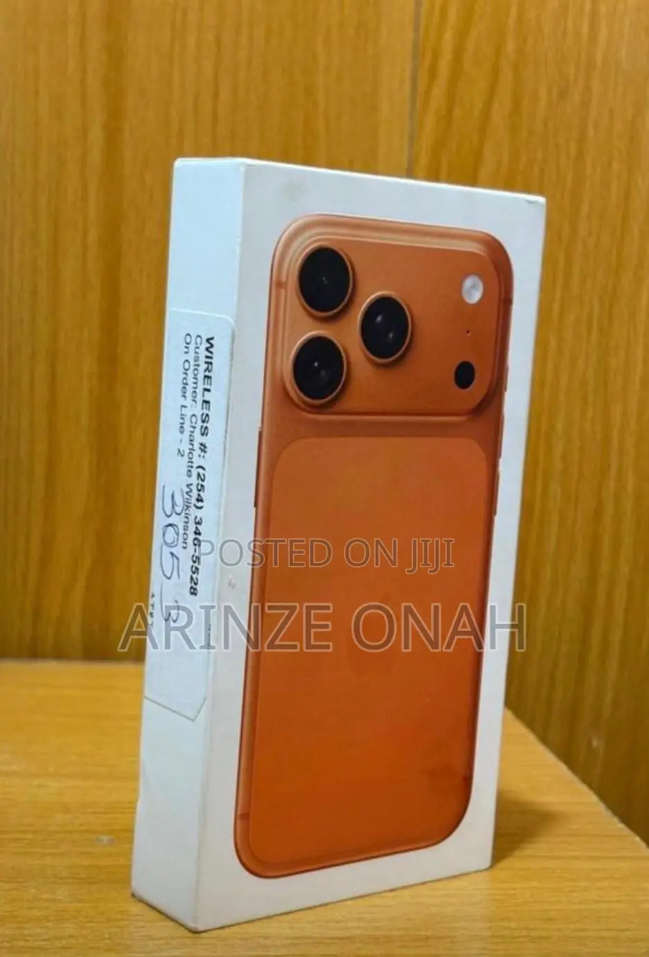 New Apple iPhone 17 Pro 256 GB Orange