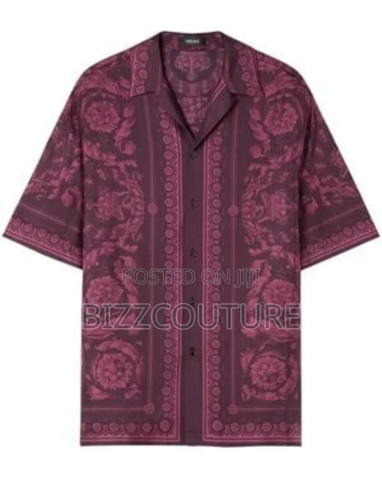 Original Versace Barocco Silks Shirts Available in Store