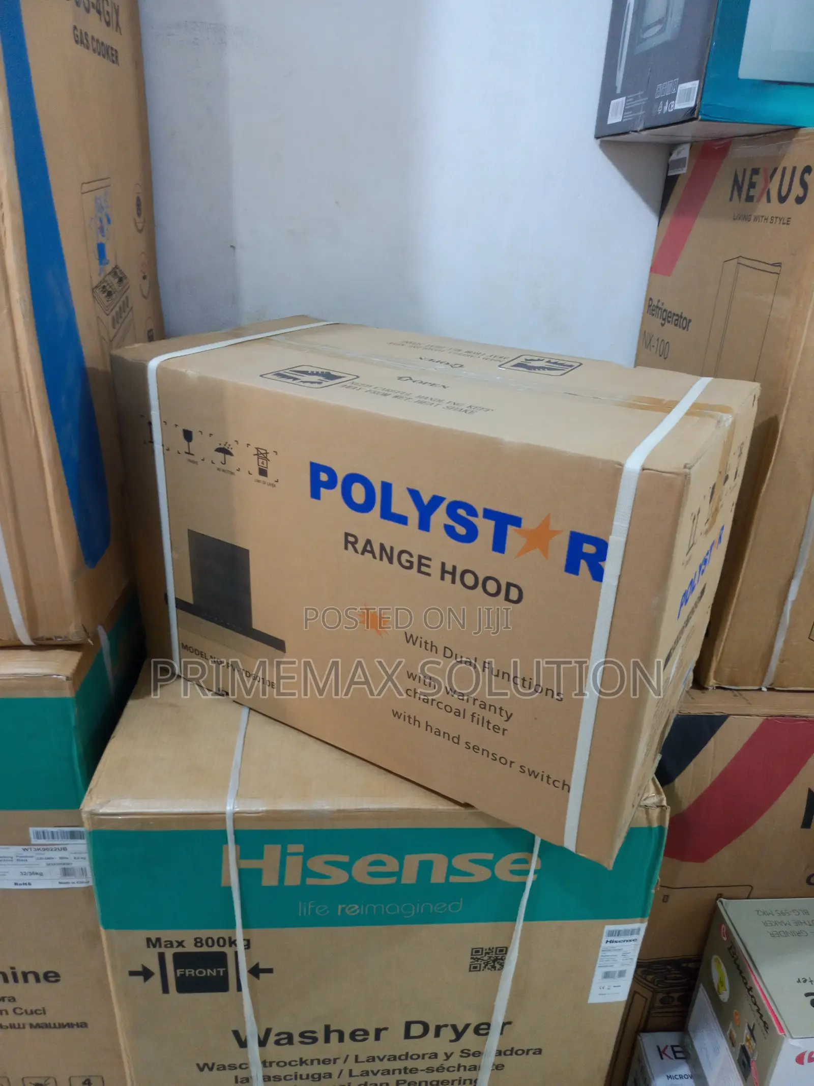 Polystar Pv-Td6010b Charcoal Filtered Range Hood