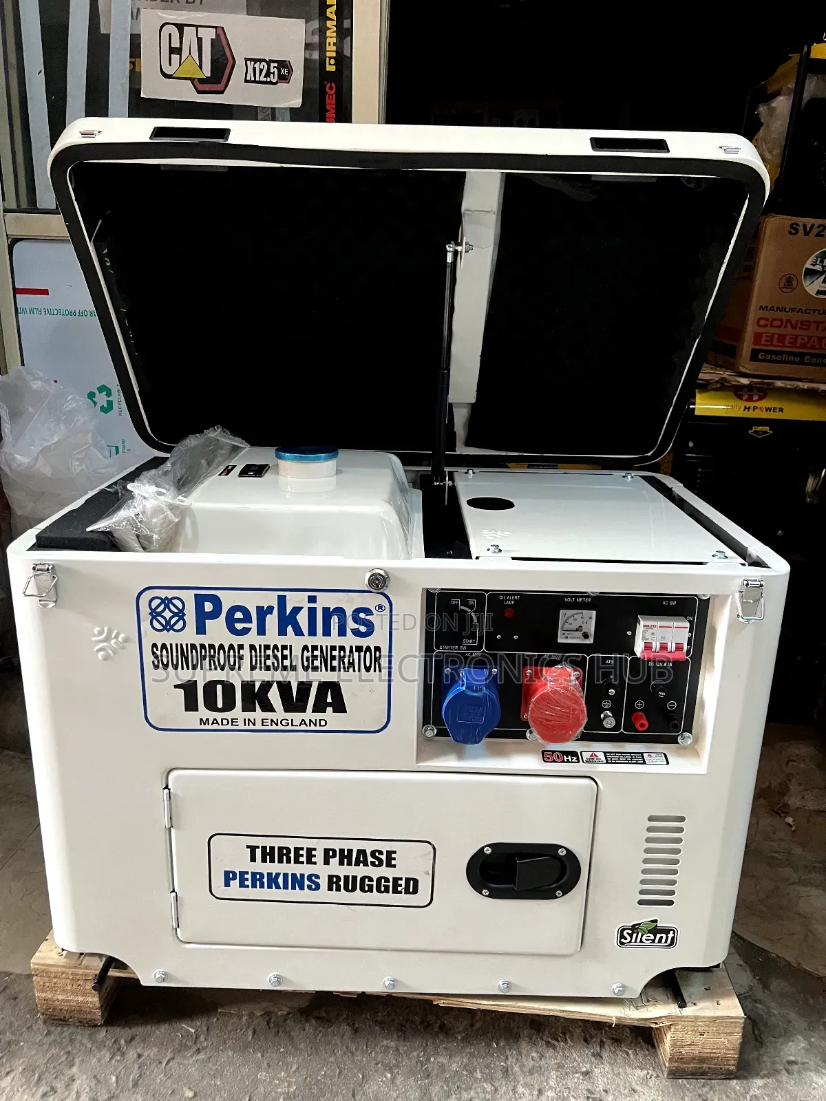 Perkins 10kva Diesel Soundproof Generator (100% Copper Wire)