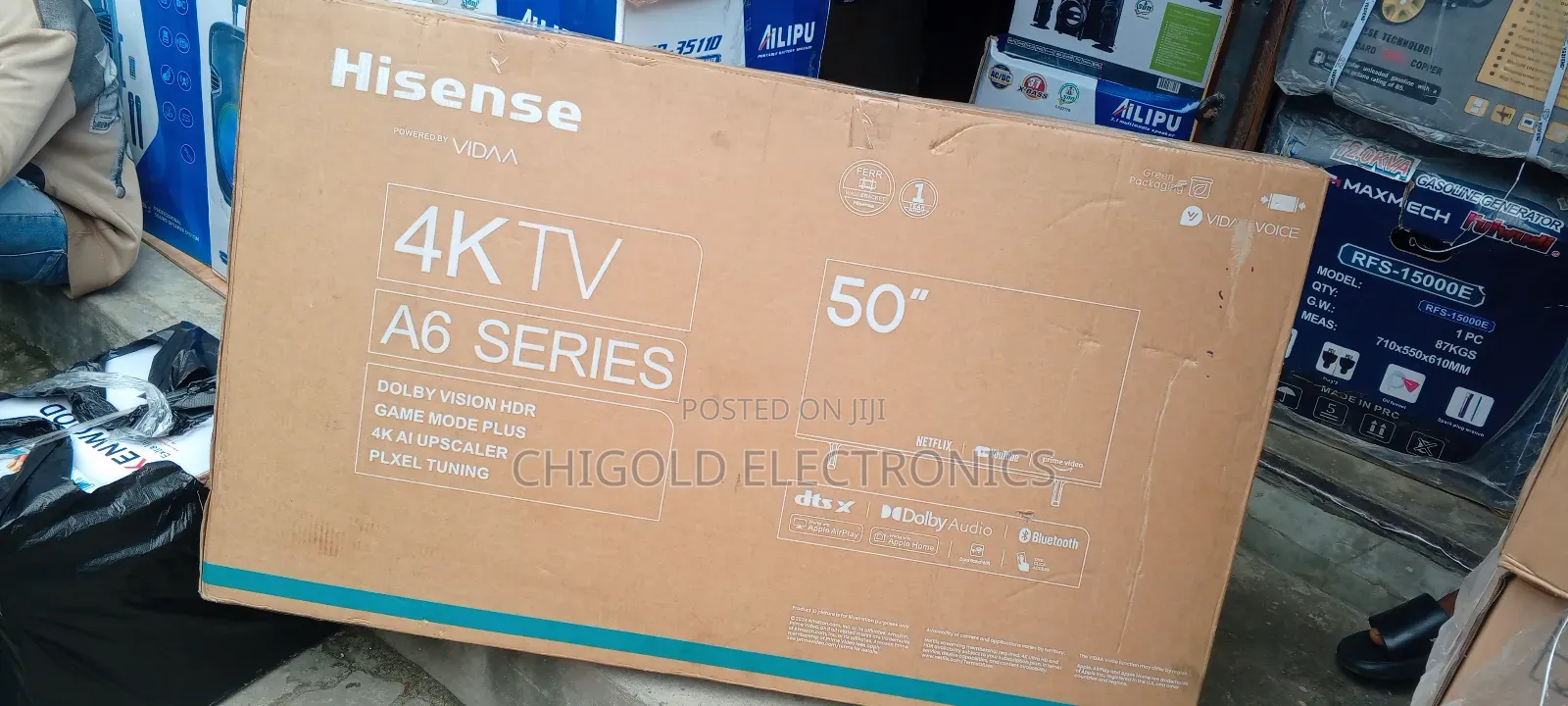 50 Inches Hisense Television Smart Tv