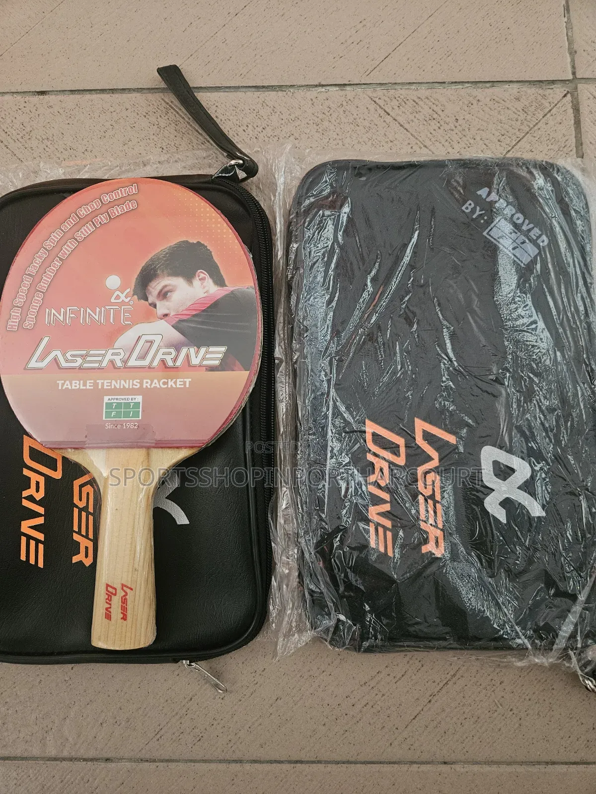 Professional Laser Driver Table Tennis Bat