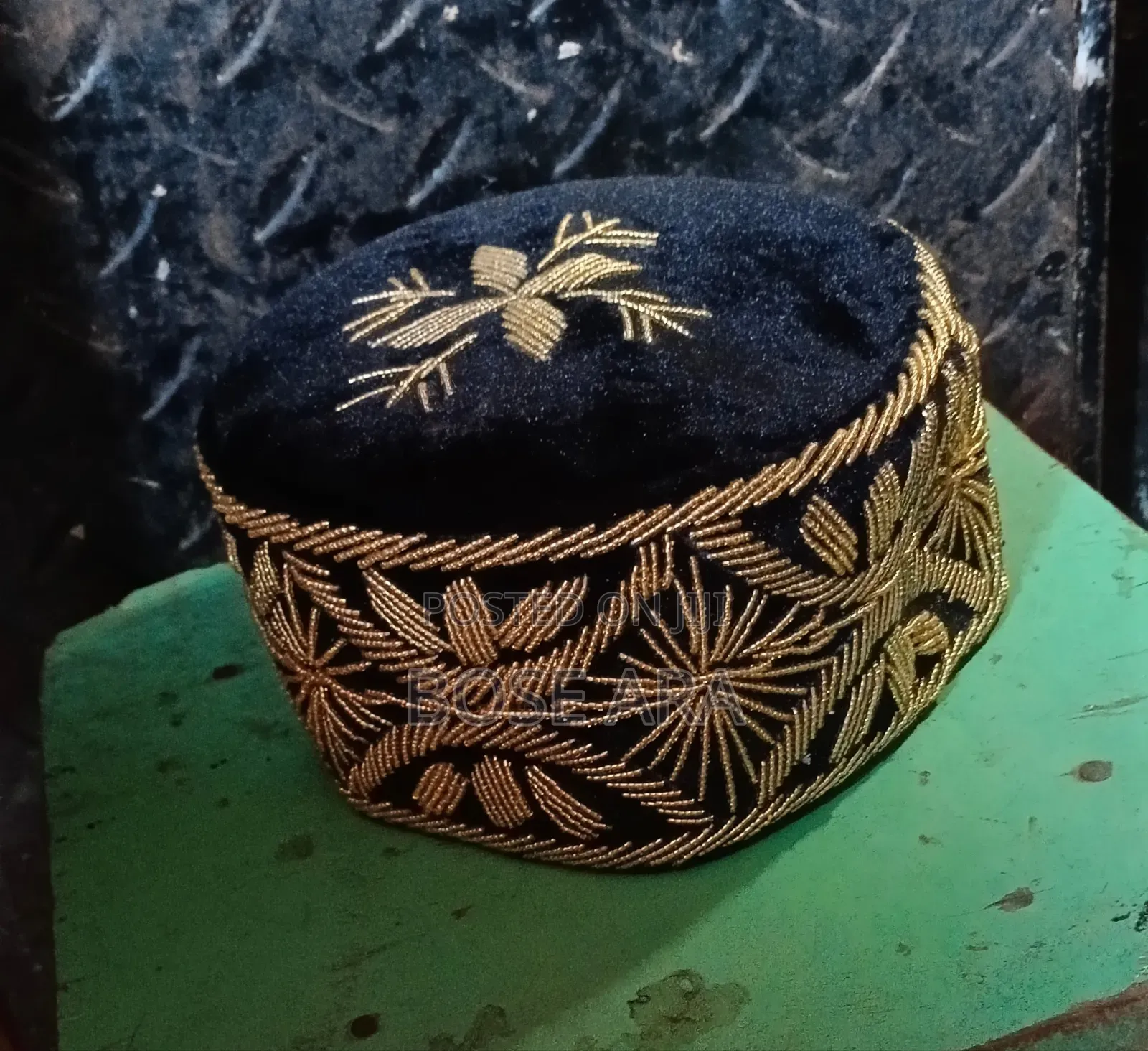 Velvet Igbo Cap Traditional Igbo Cap for Ceremonies