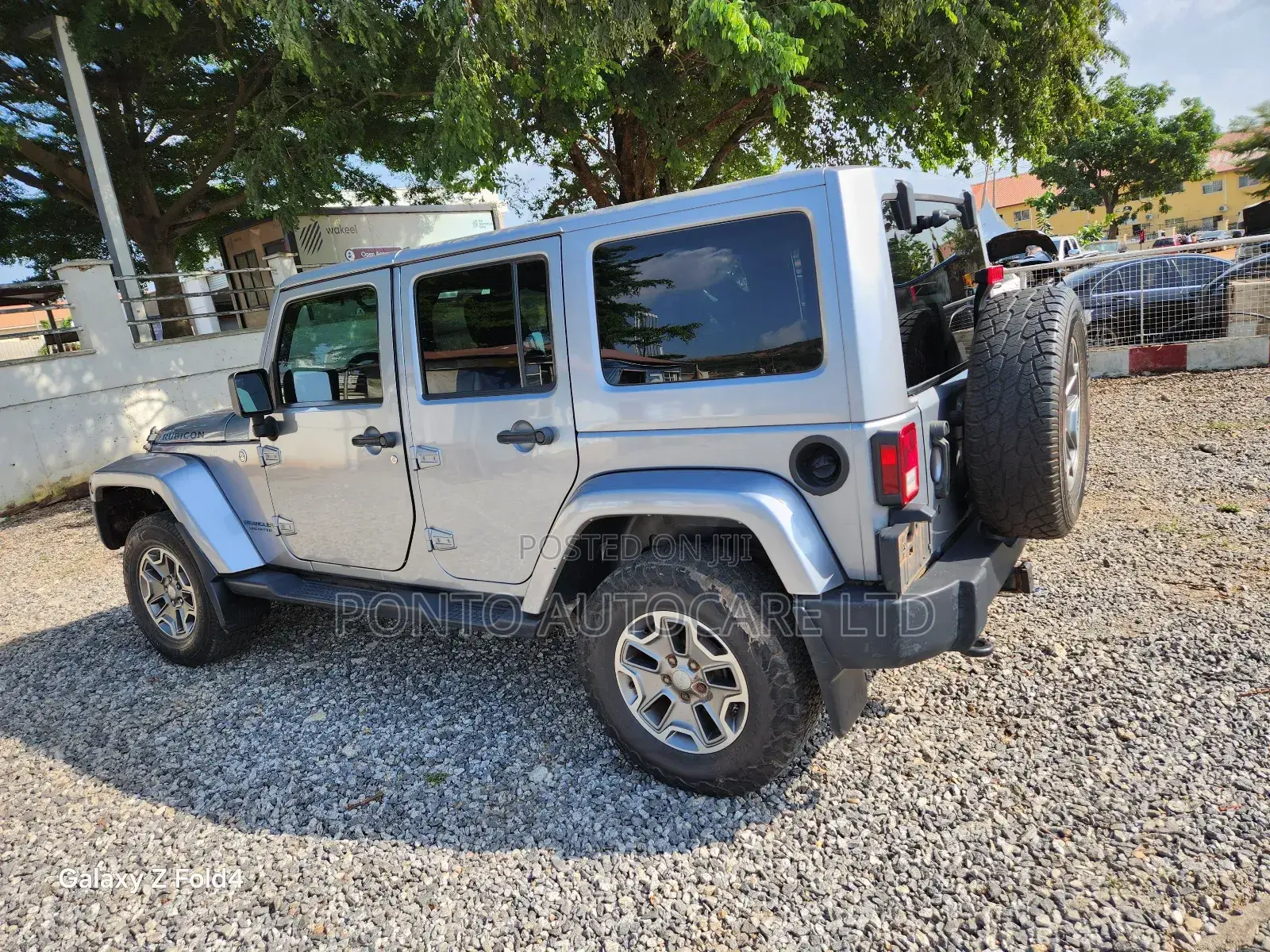Jeep Wrangler Rubicon 2dr SUV 4WD (3.6L 6cyl 6M) 2015 Silver