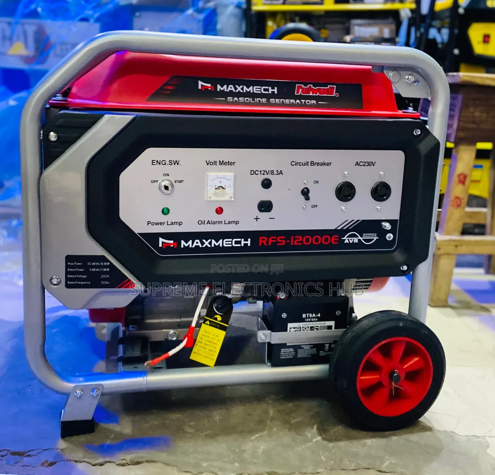Rfs12000e 10kva Maxmech Big Petrol Generator (Copper Coil)