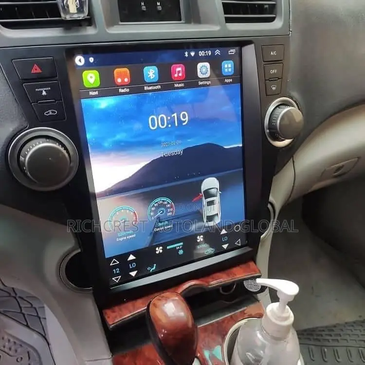 Toyota Highlander 2008-2013 Android Screen ( Long )