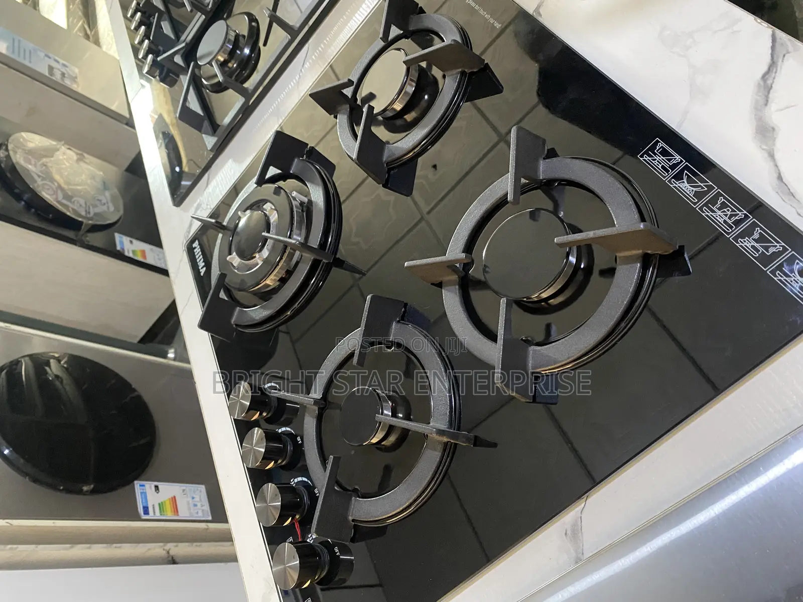 Phiima Four Burner Gas Cooker