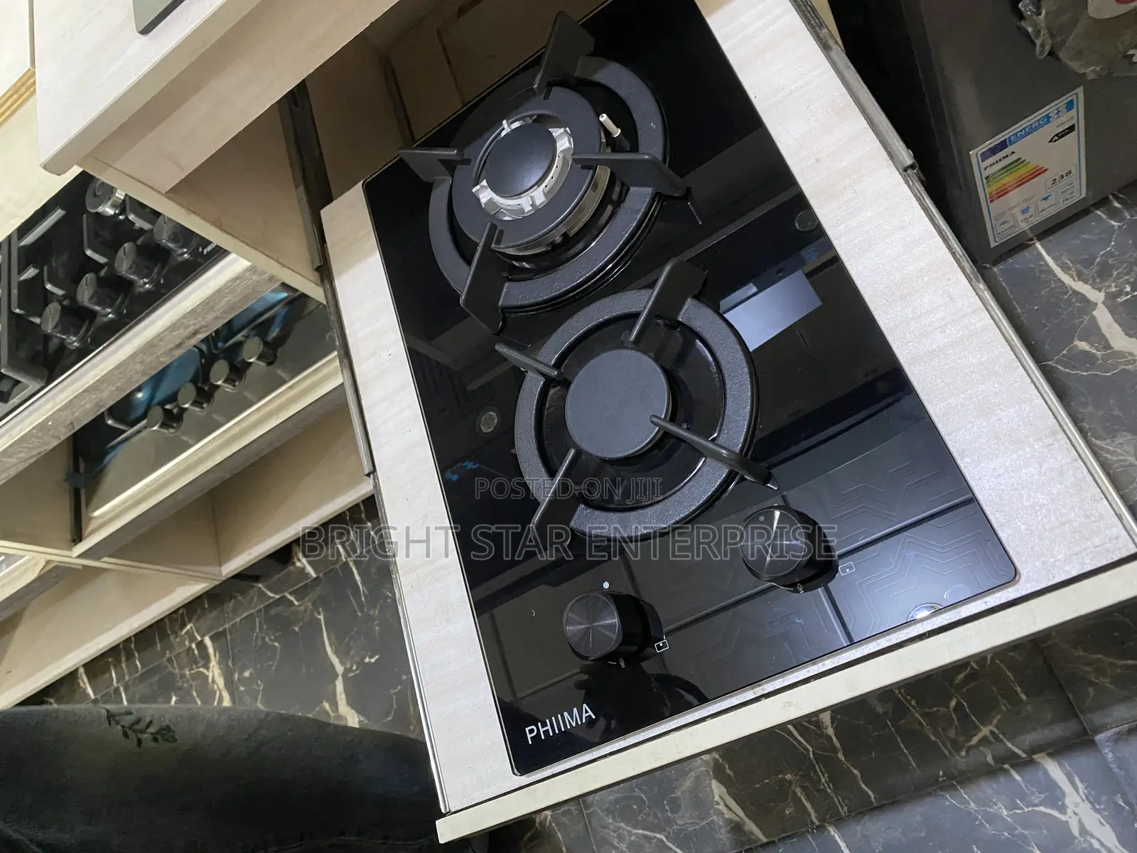 Phiima Two Burner Gas Cooker With Two Years Warranty