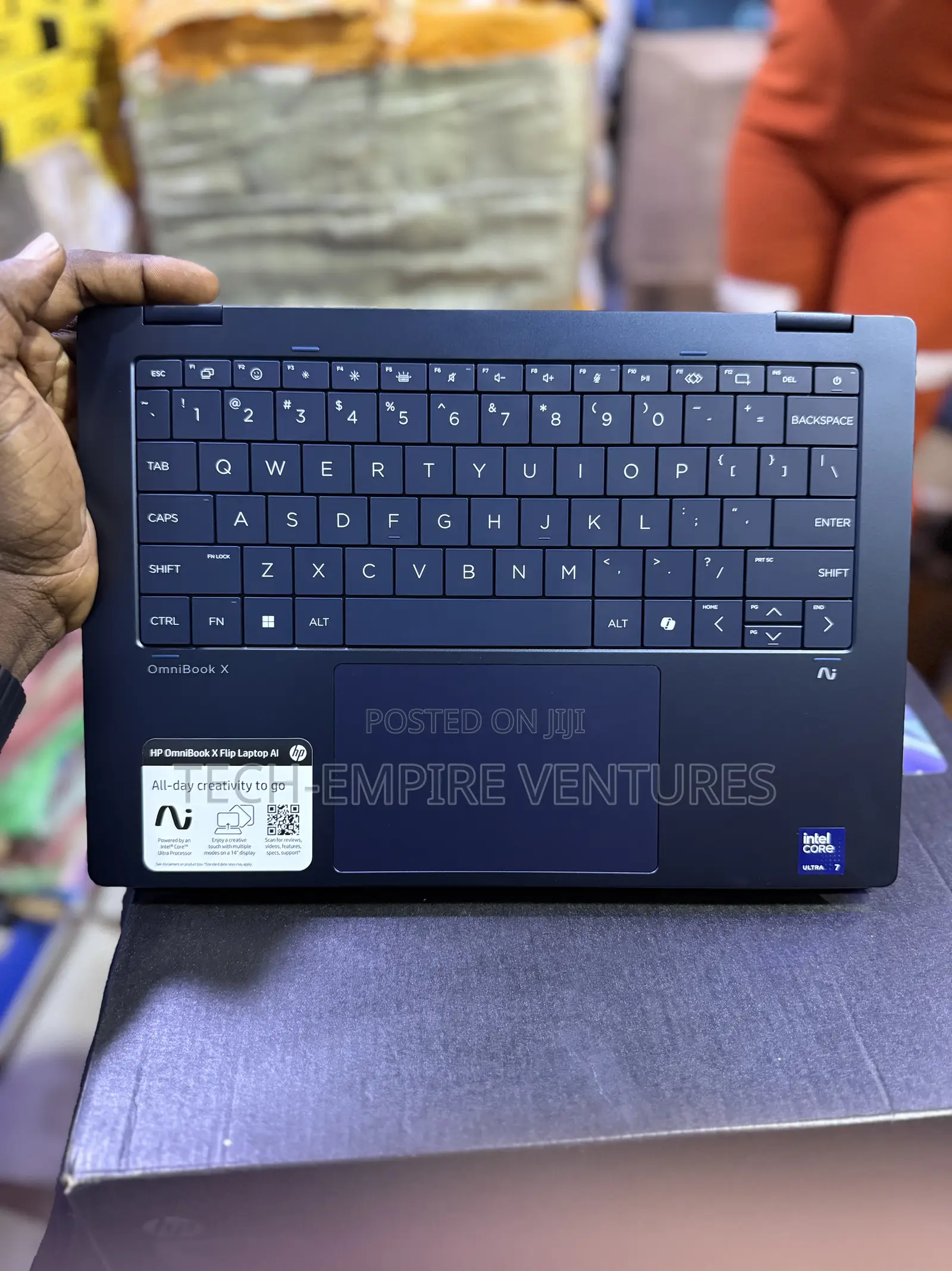 New Laptop HP OmniBook X Flip 14" 16GB Intel Core Ultra 7 SSD 1T