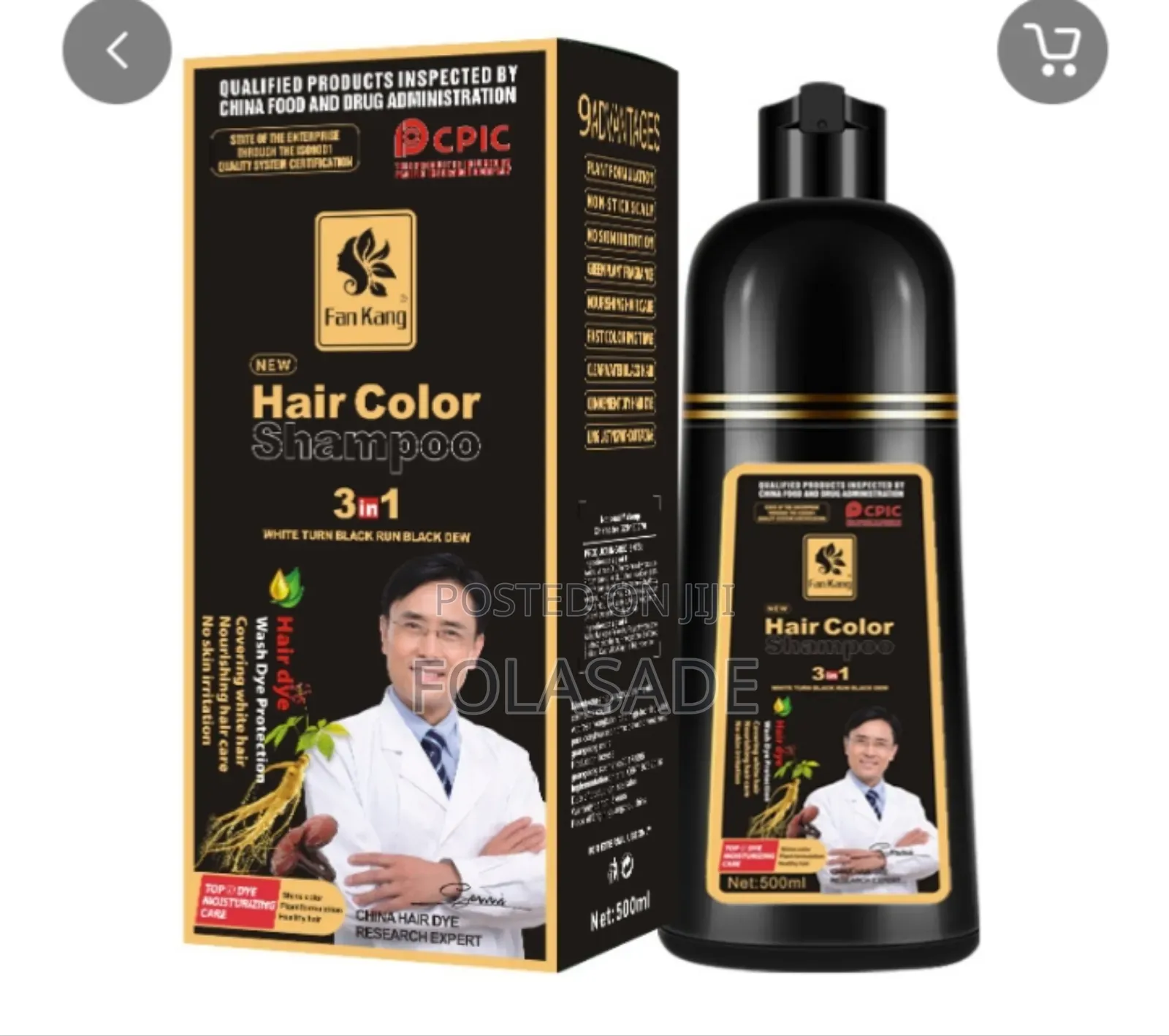 Black Hair Dye