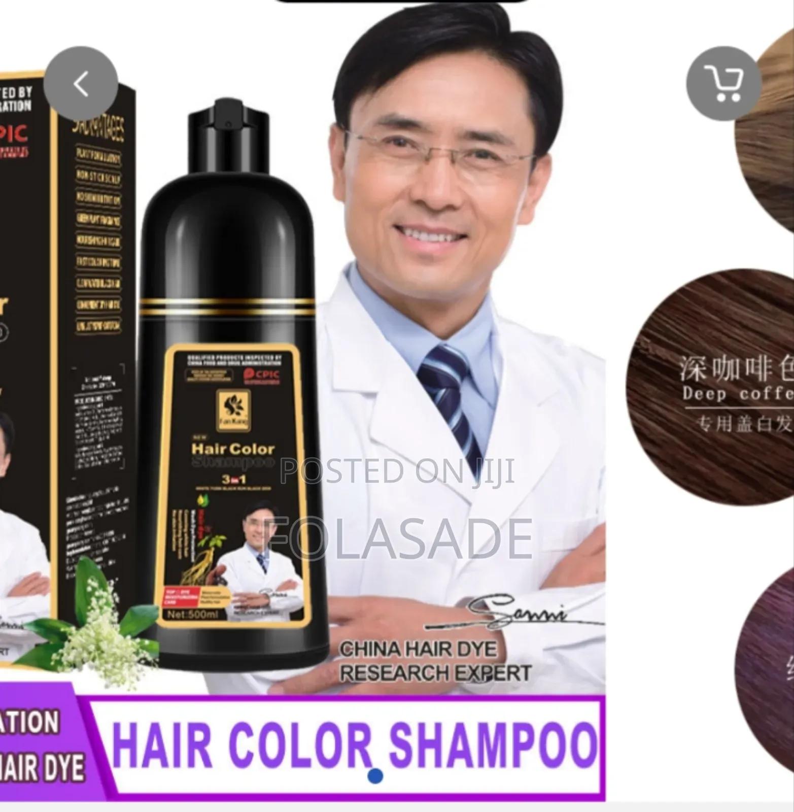 Black Hair Dye