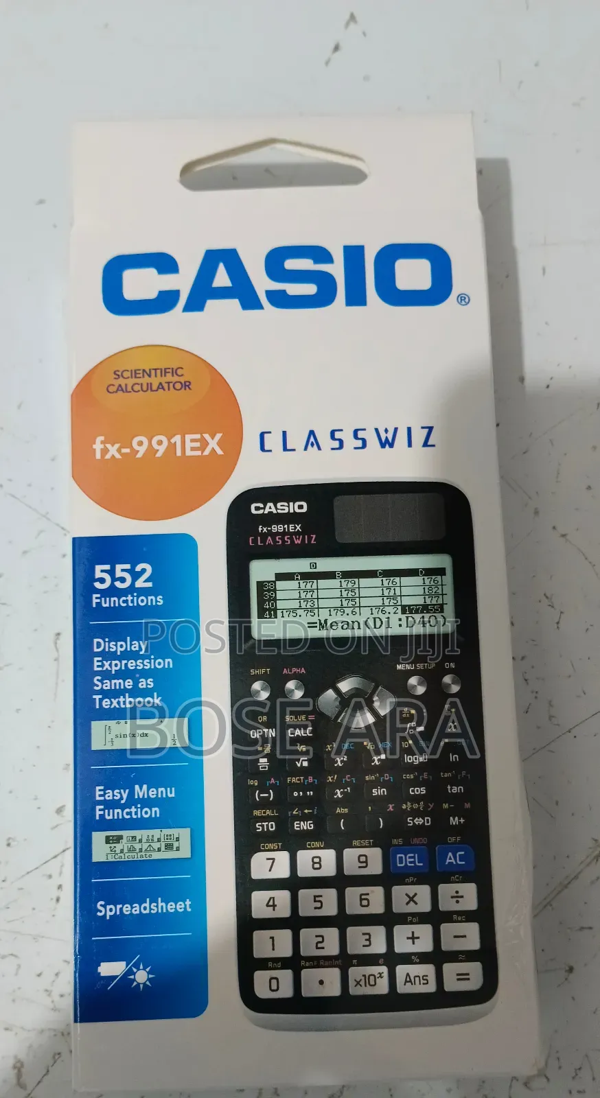 Casio Scientific Calculator Classwiz Advanced Mathematical Calculator