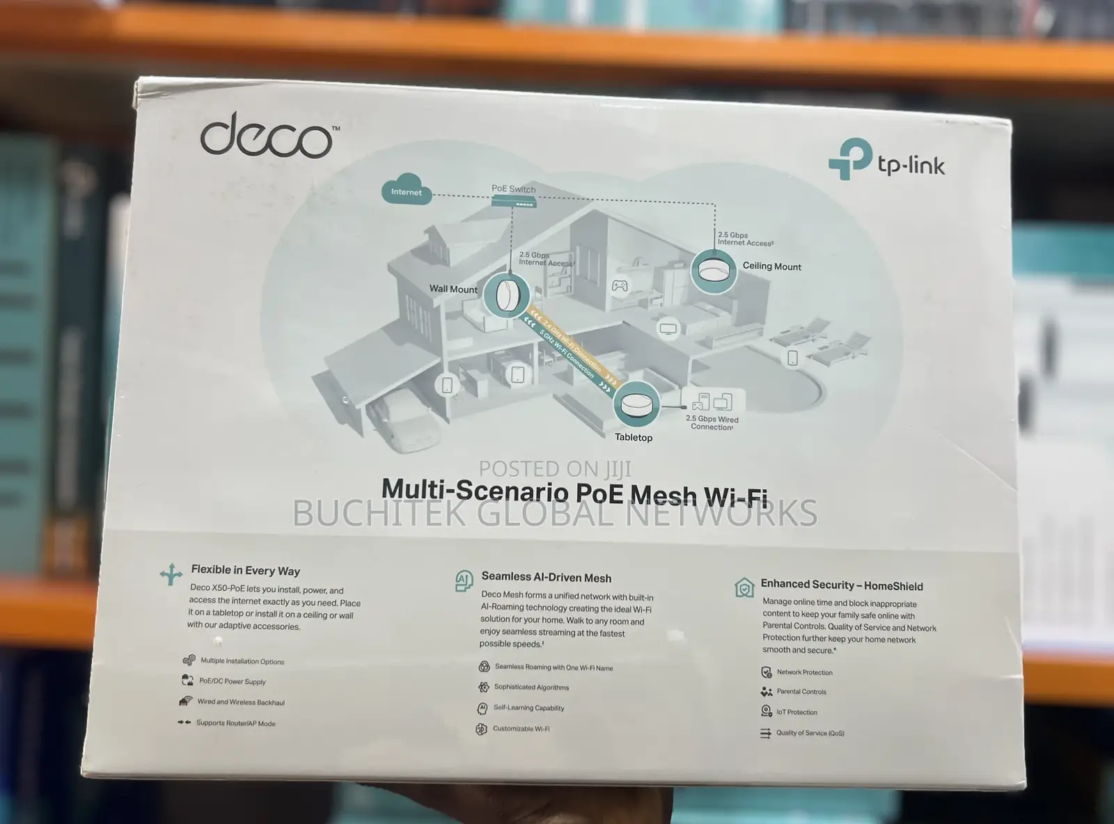 Deco X50-Poe Ax3000 Wifi 6 (3 Packs)