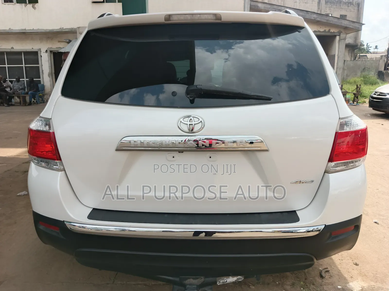 Toyota Highlander Limited 2012 White