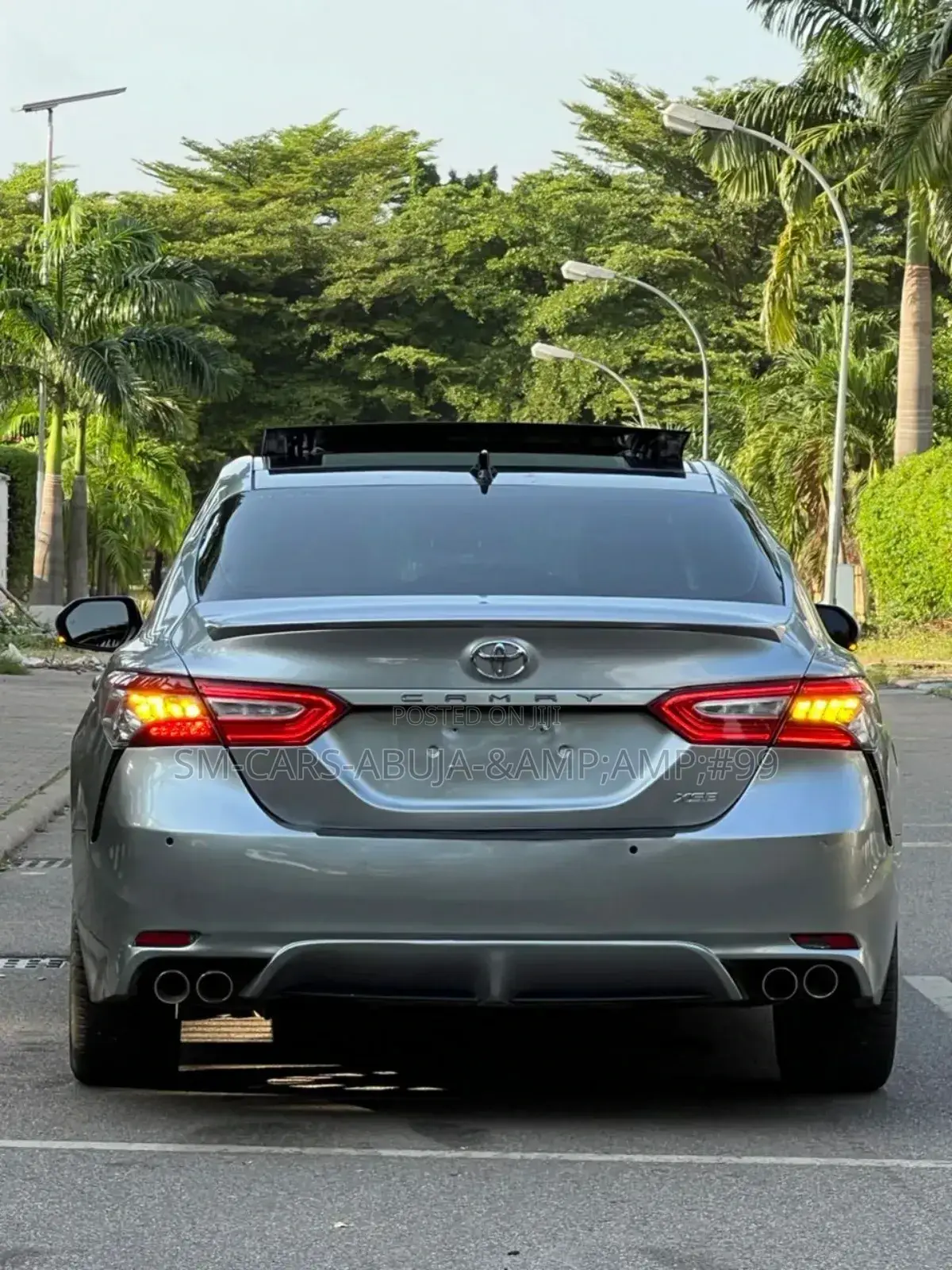 Toyota Camry XSE (2.5L 4cyl 8A) 2019 Silver