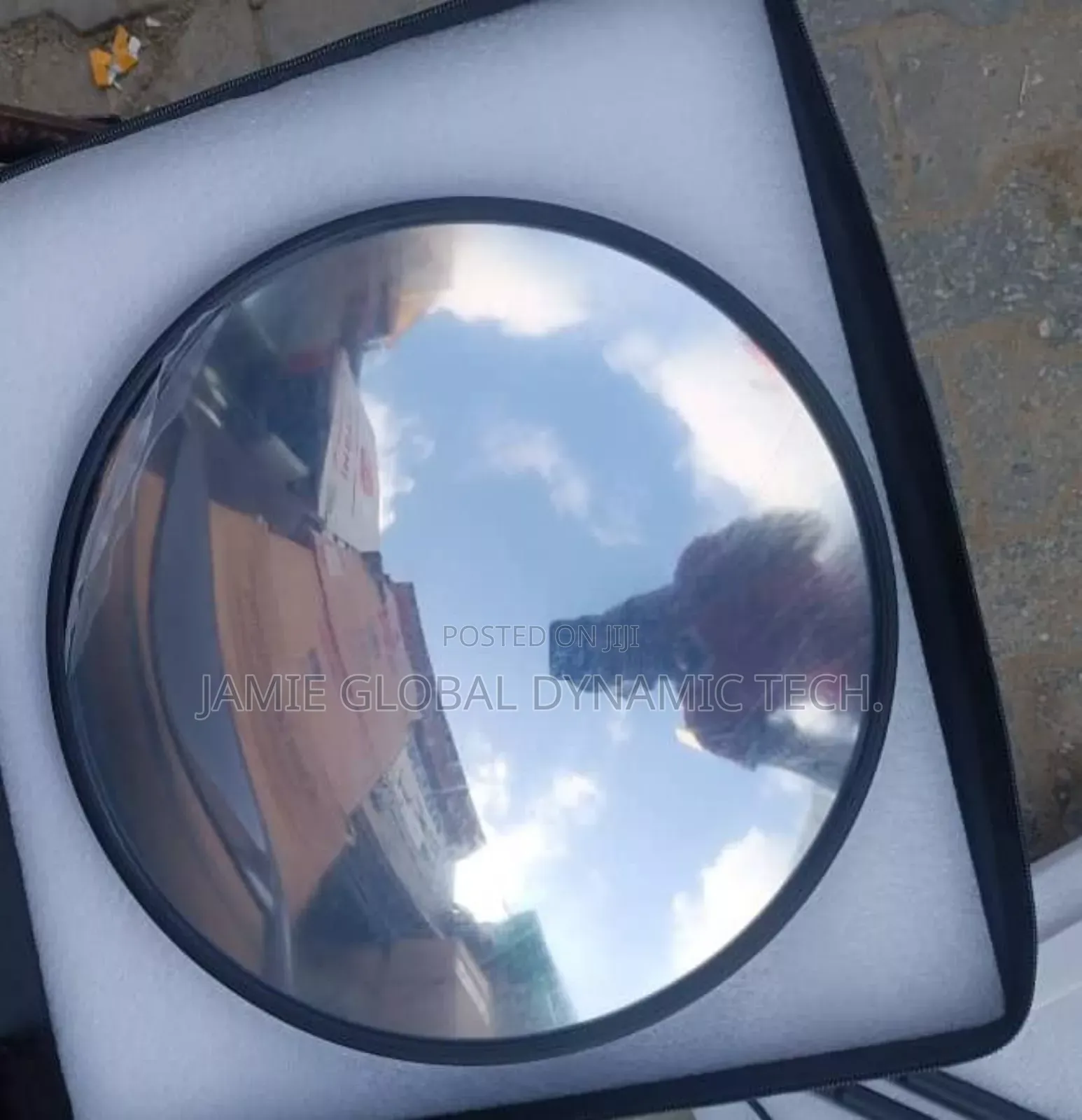 Vehicle Under Search Mirror