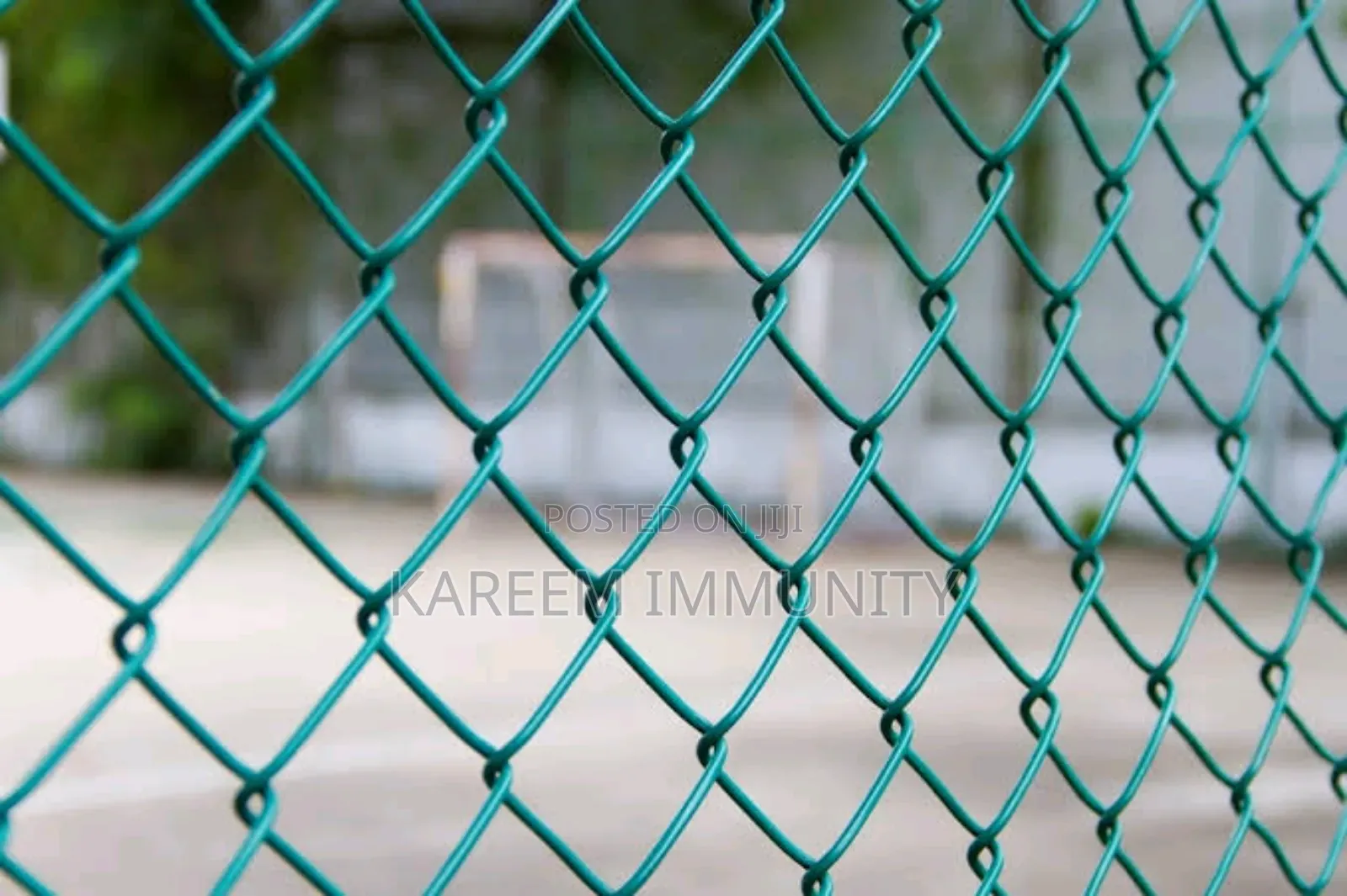 Chain Ink Fence Wire Rubber Coated