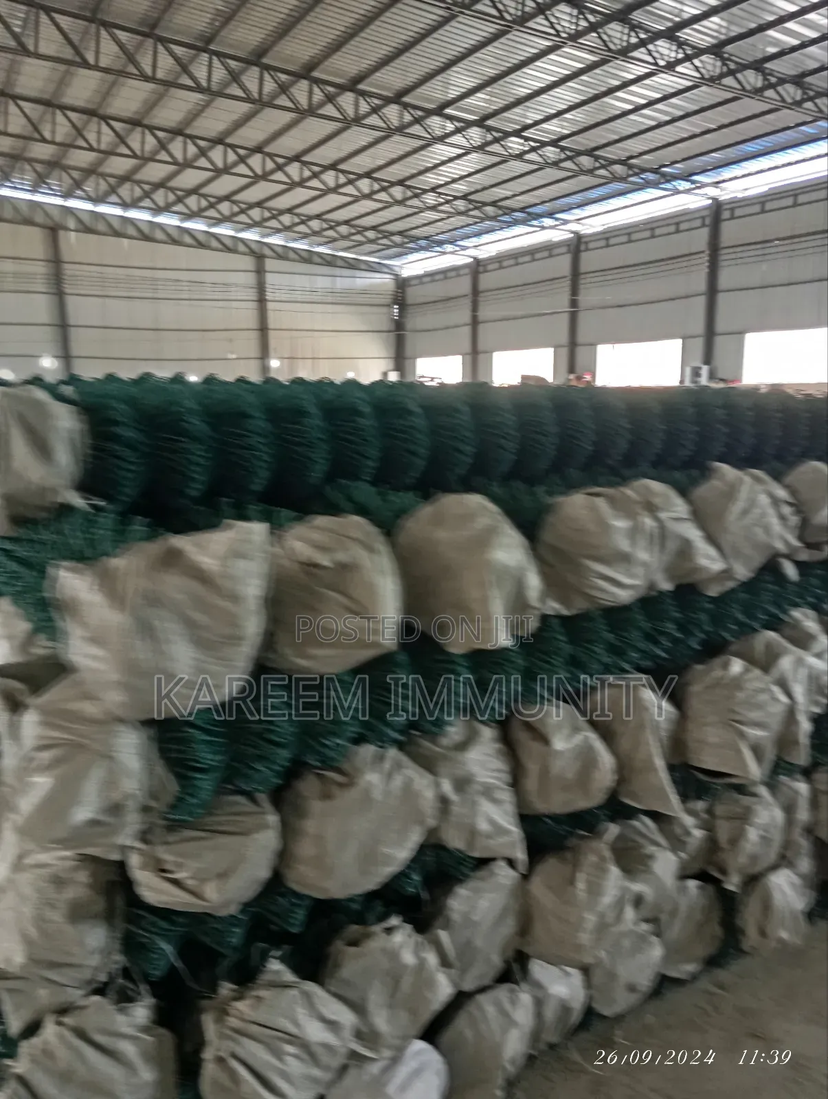 Chain Ink Fence Wire Rubber Coated