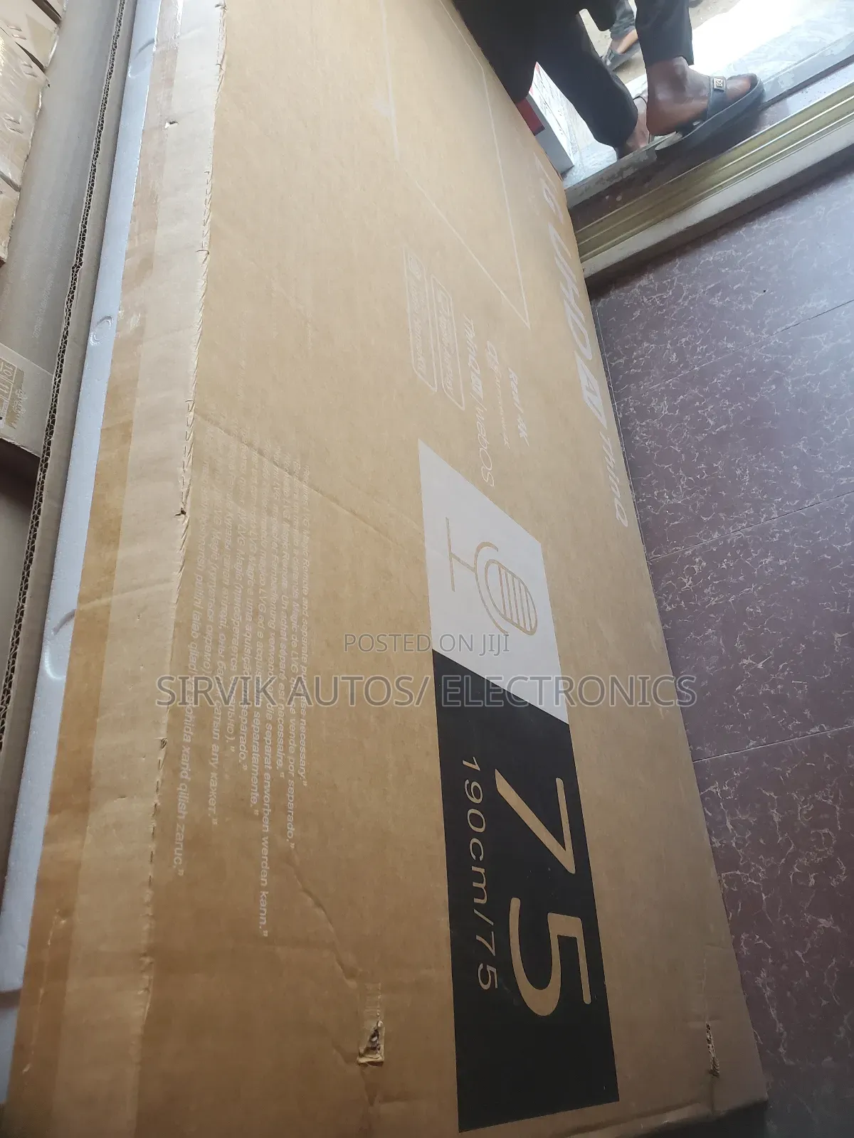 Frameless and Smart Lg 75 Inches Available for Sale