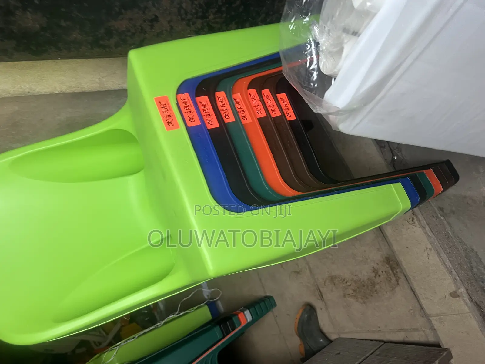 Armless Quality Plastic Chair