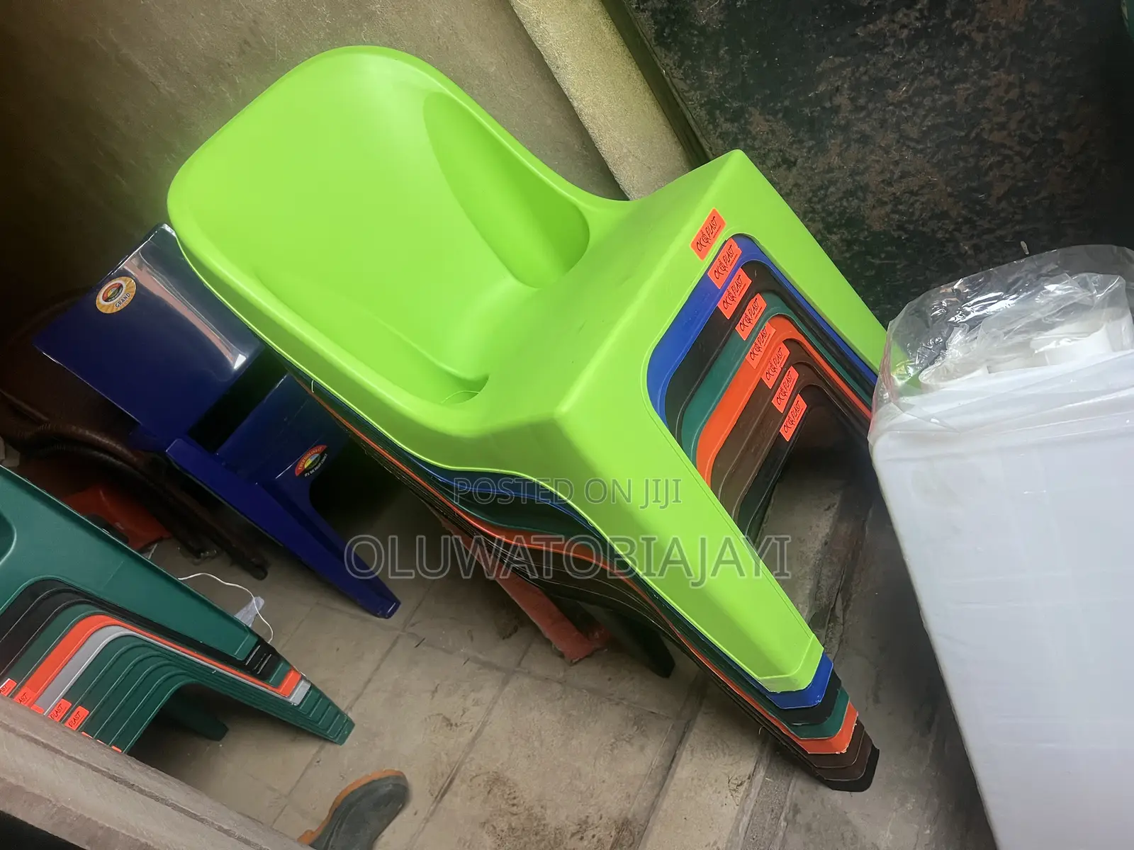 Armless Quality Plastic Chair