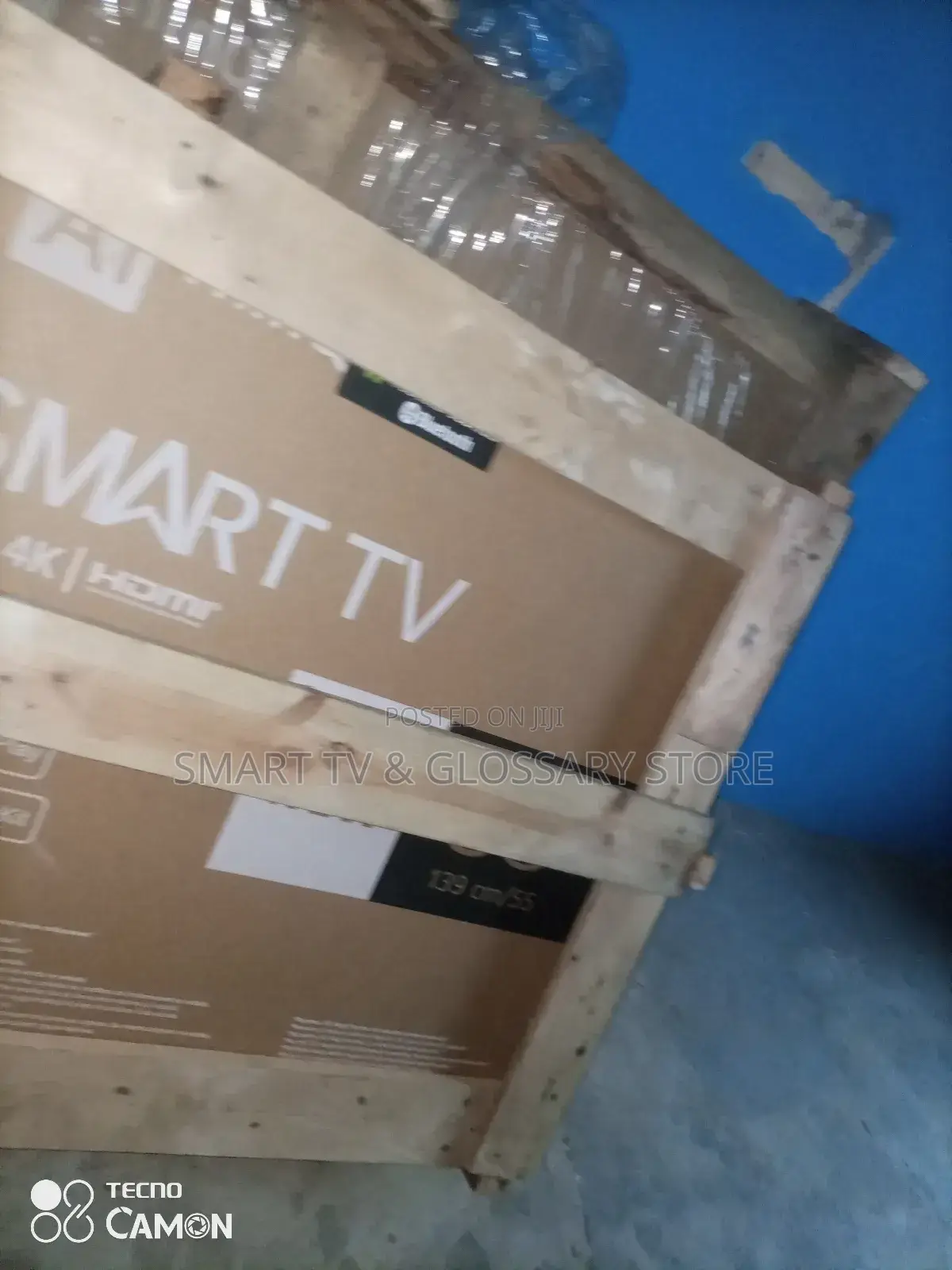55 Inches With Inbuld Bluetooth Wifi Google Internet Mirror Cast Play