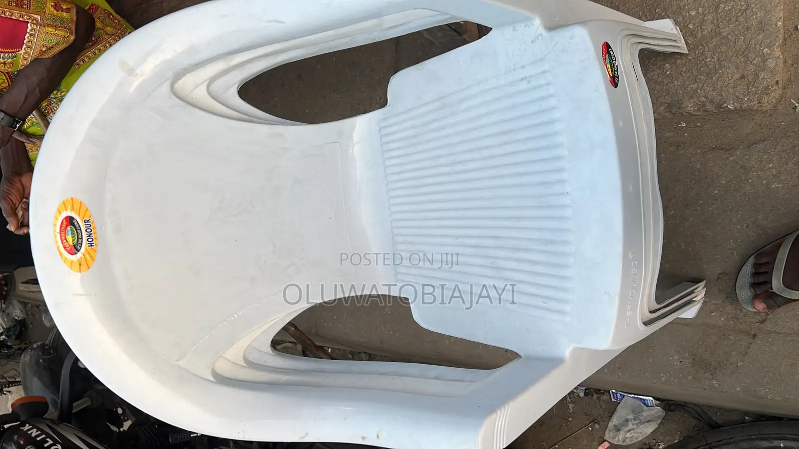 White Plastics Chair