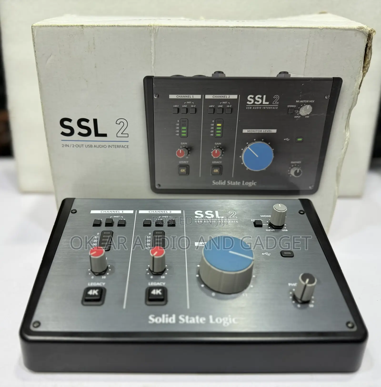 Ssl 2 Usb C Audio Interface ( Uk Used With Carton)