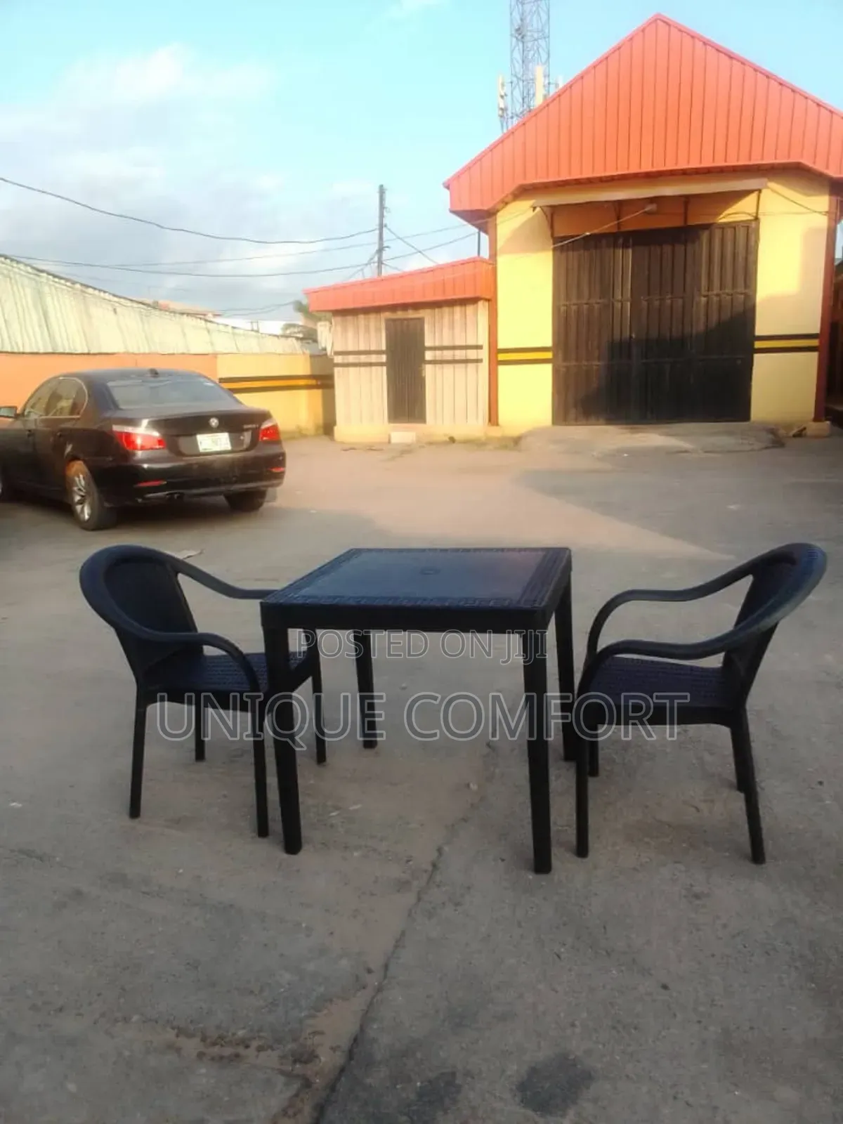 Brand New 2 Seaters Rattan Plastic Outdoor Set